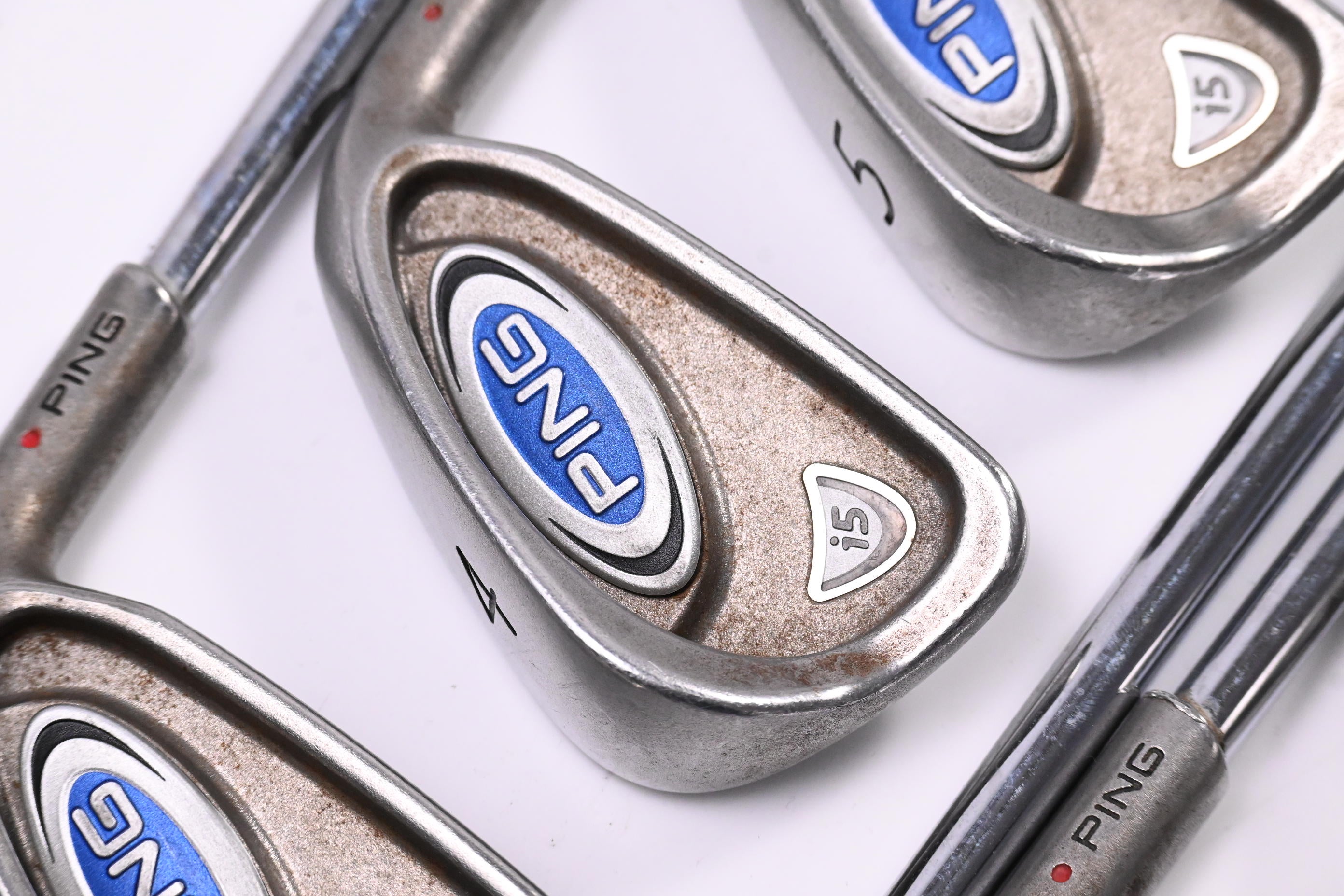 Ping i5 Irons / 3-PW+LW / Red Dot / Regular Flex Ping Shafts
