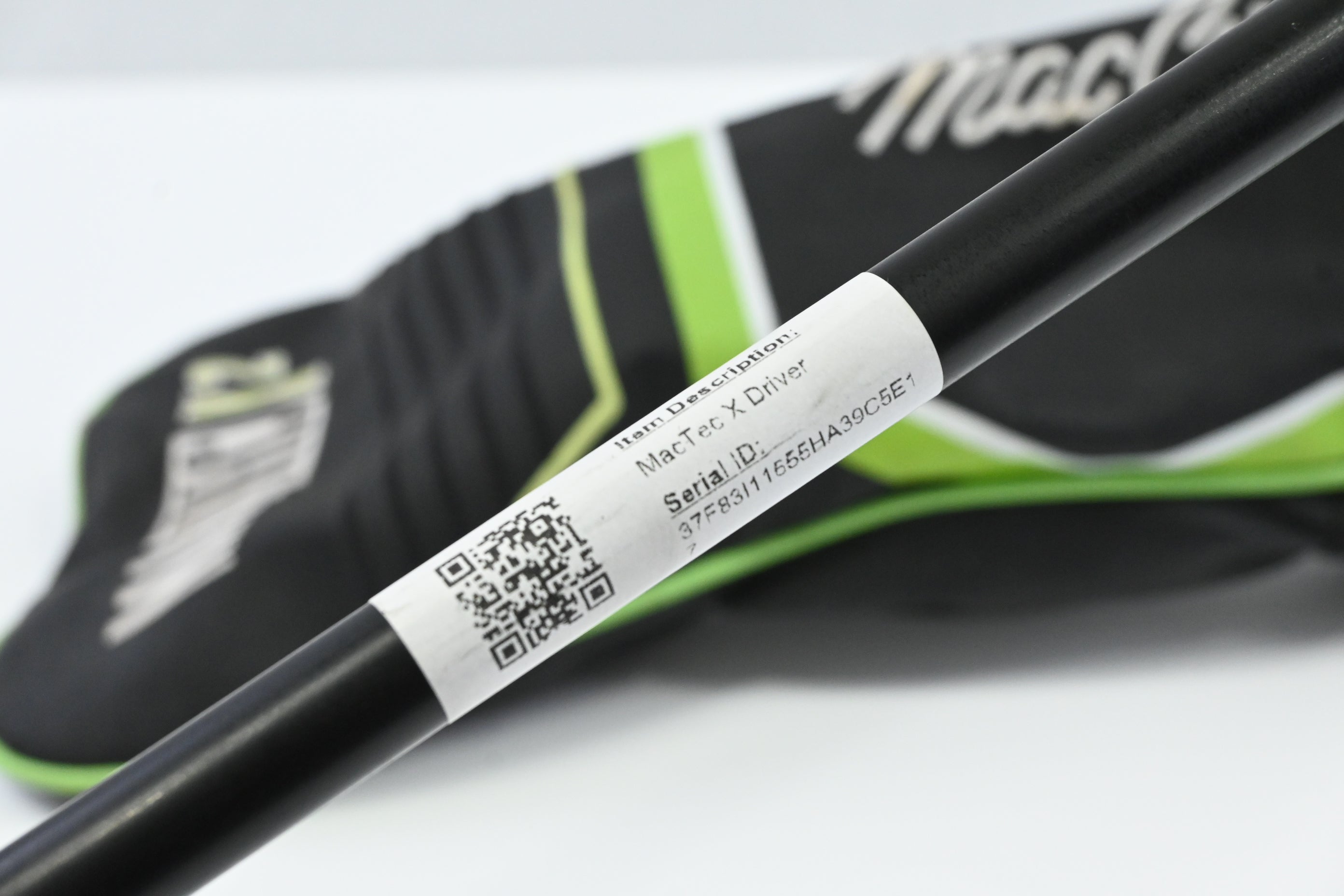 MacGregor MacTec X Driver / 10.5 Degree / Regular Flex Mactech X 2 Shaft