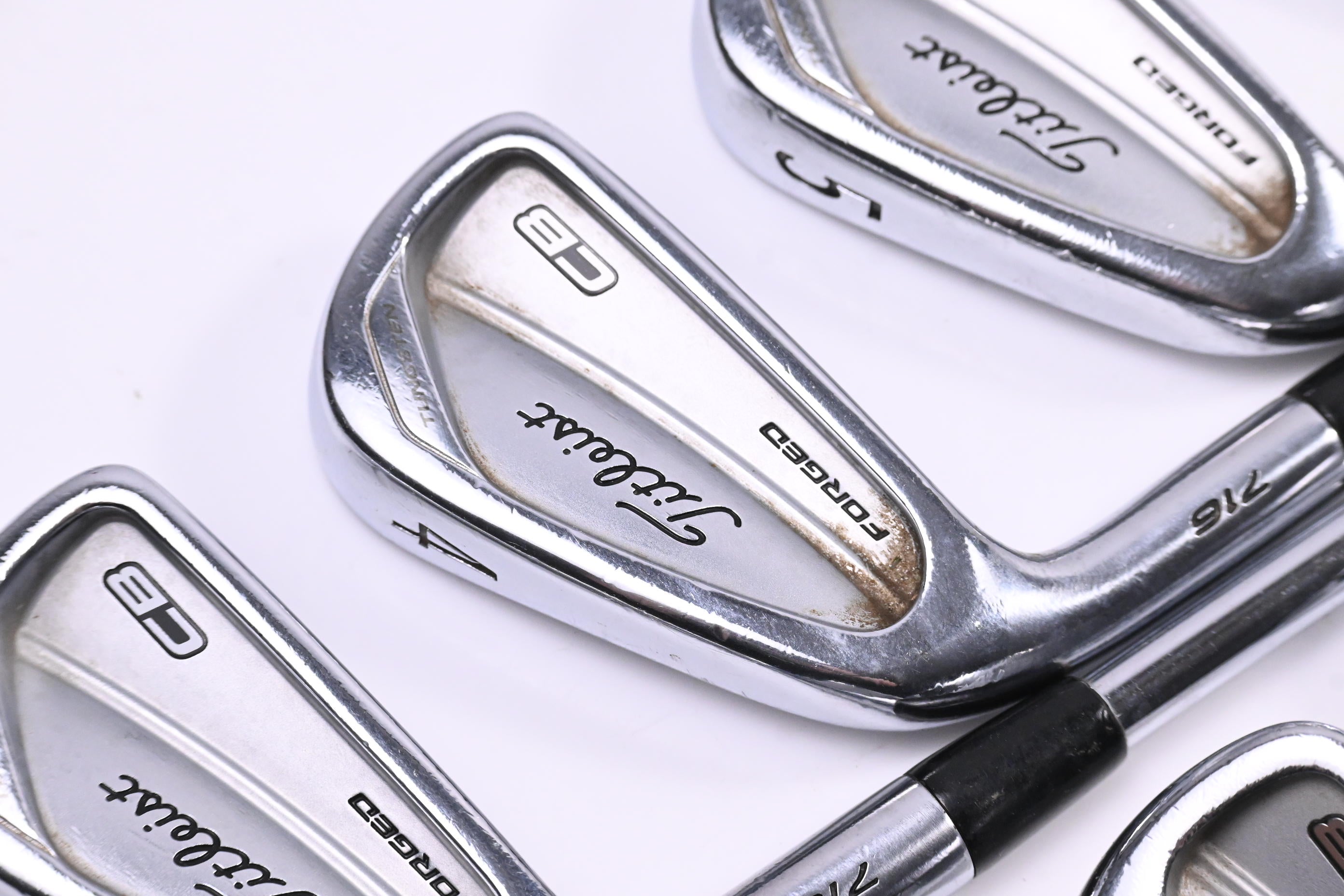 Left Hand Titleist 716 CB Irons / 3-PW / Stiff Flex XP 95 S300 Shafts
