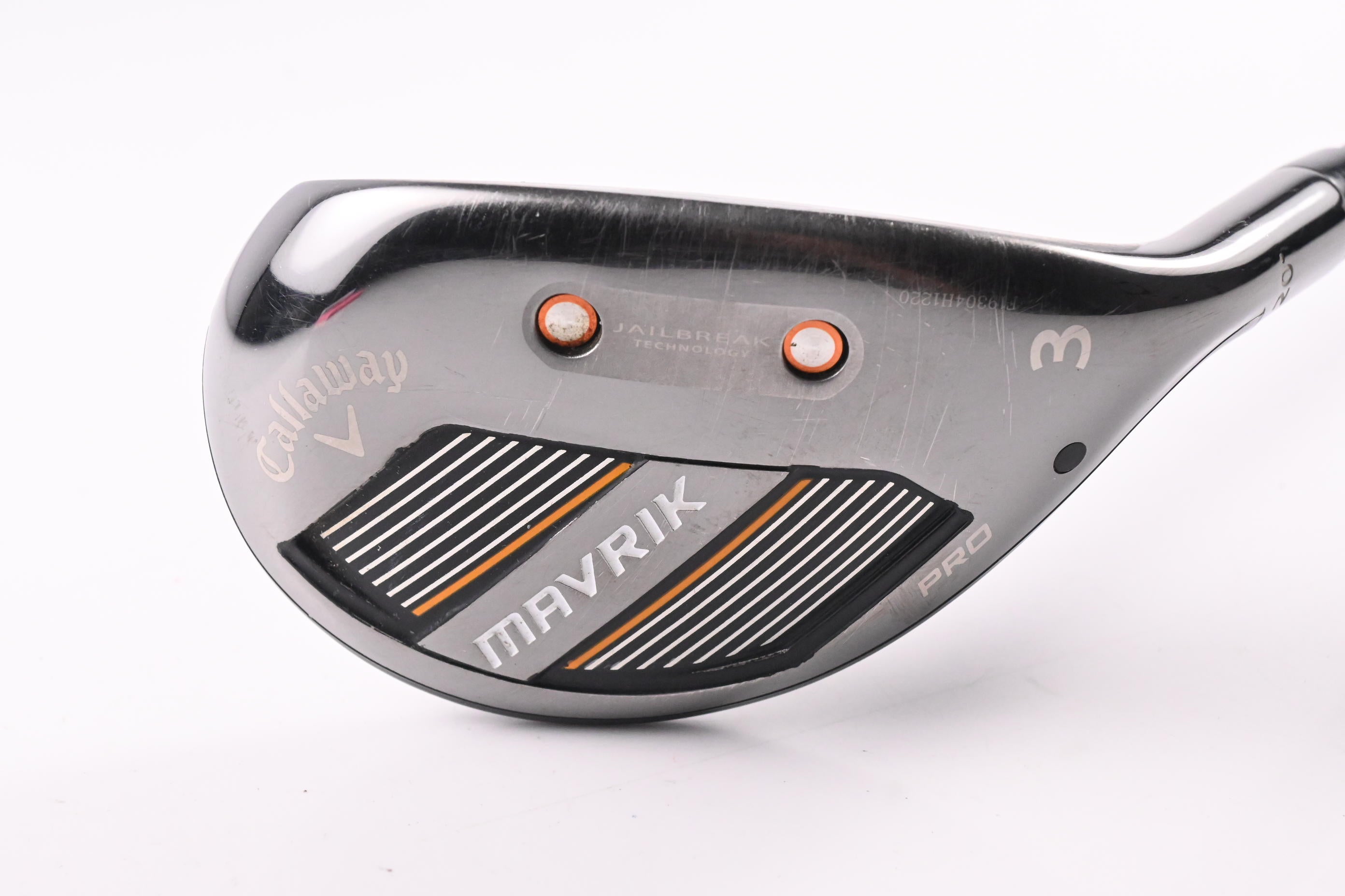 Callaway Mavrik Pro #3 Hybrid / 20 Degree / Stiff Flex KBS Hybrid 80 Shaft