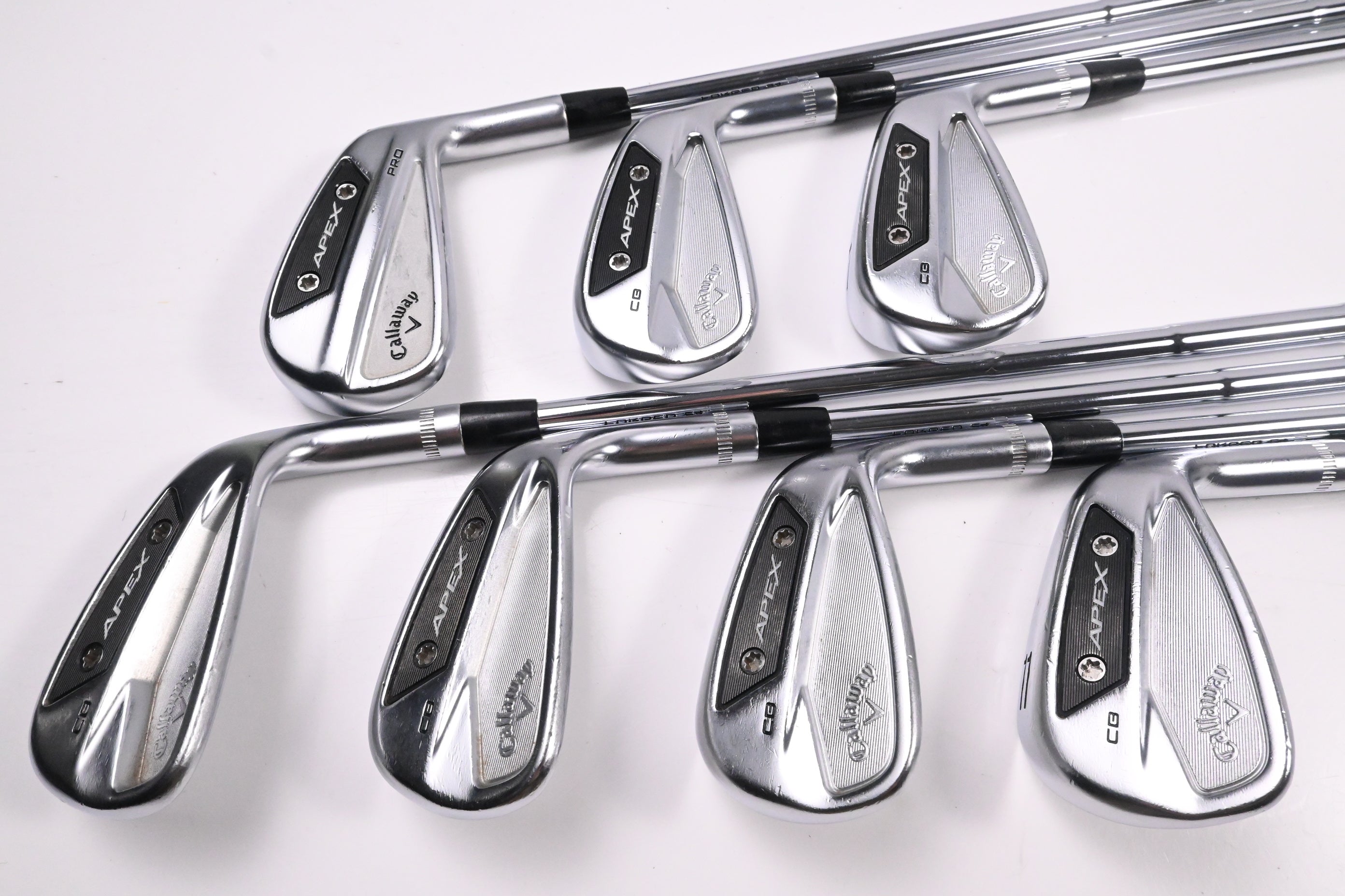 Callaway Apex CB/Pro 24 Combo Irons / 5-PW+GW / Stiff Flex Dynamic Gold Mid 115