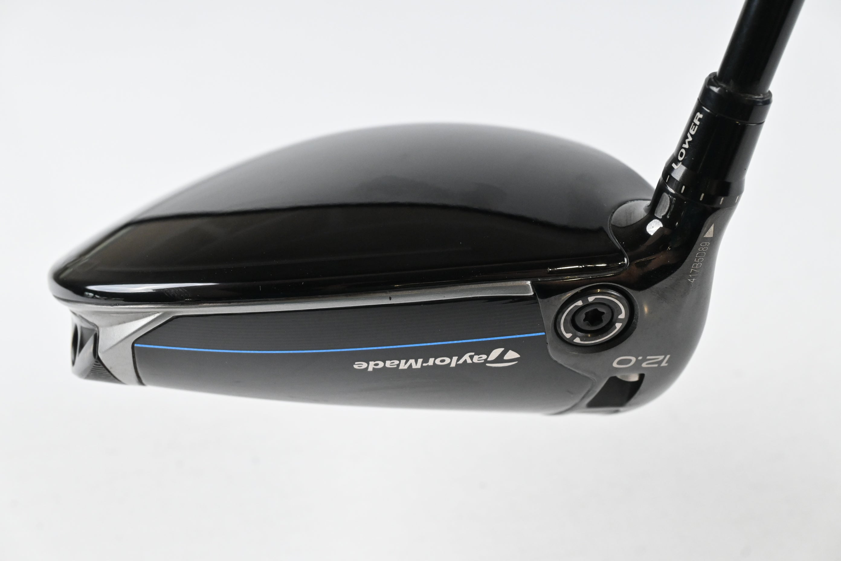 Left Hand Taylormade Qi10 Max Driver / 12 Degree / Regular Flex Ventus TR Blue 5