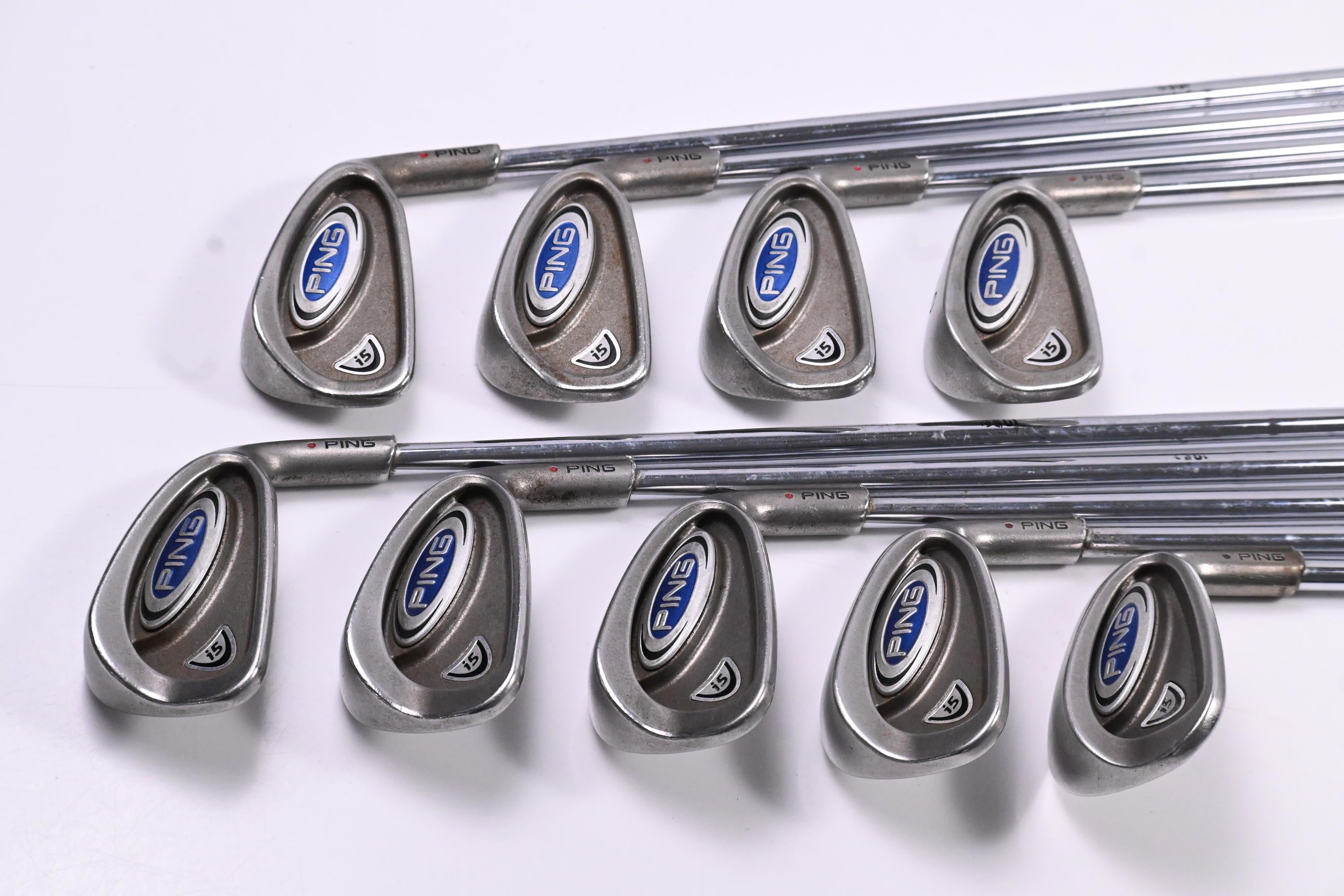 Ping i5 Irons / 3-PW+LW / Red Dot / Regular Flex Ping Shafts
