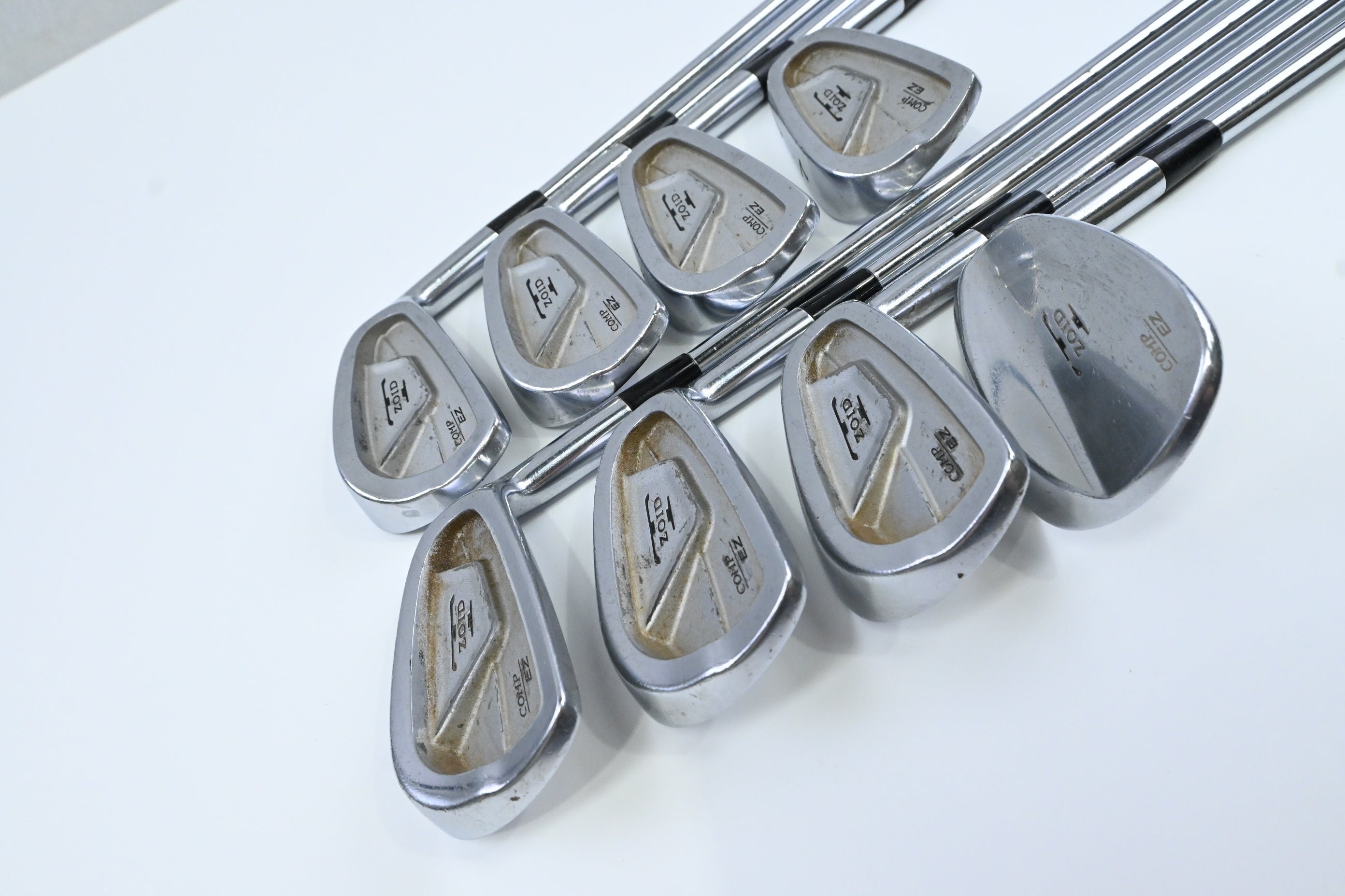 Mizuno T-Zoid Comp EZ Irons / 6-PW+SW / Stiff Flex Steel Shafts