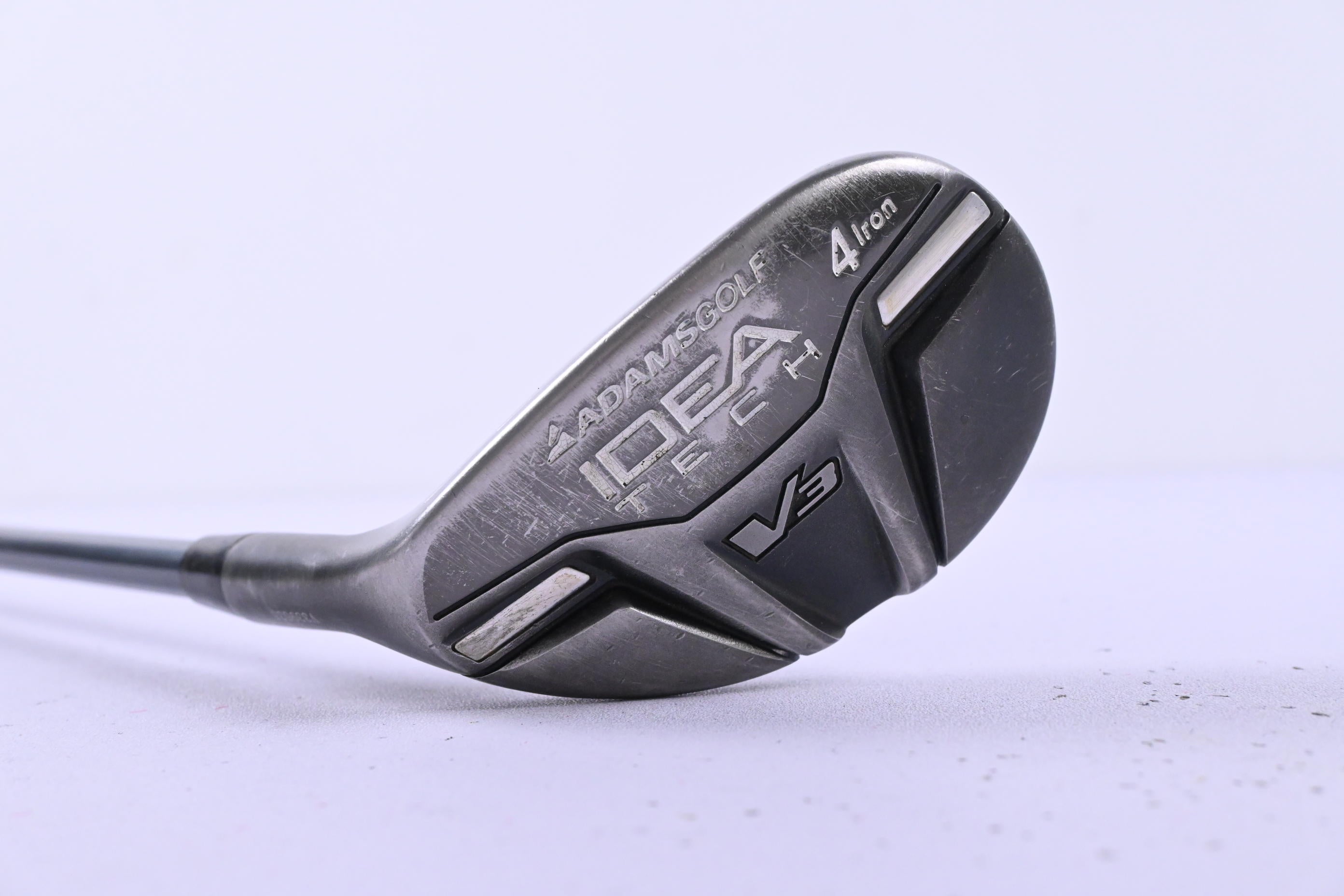 Left Hand Adams Idea Tech V3 #4 Hybrid / 22 Degree / Stiff Flex Bassara Red 65