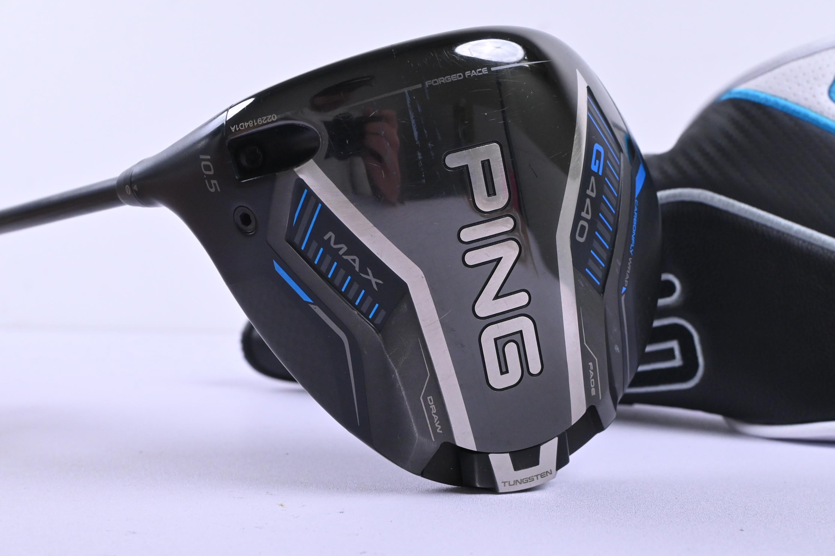 Left Hand Ping G440 Max Driver / 10.5 Degree / Regular Flex Ping Alta CB Blue 50