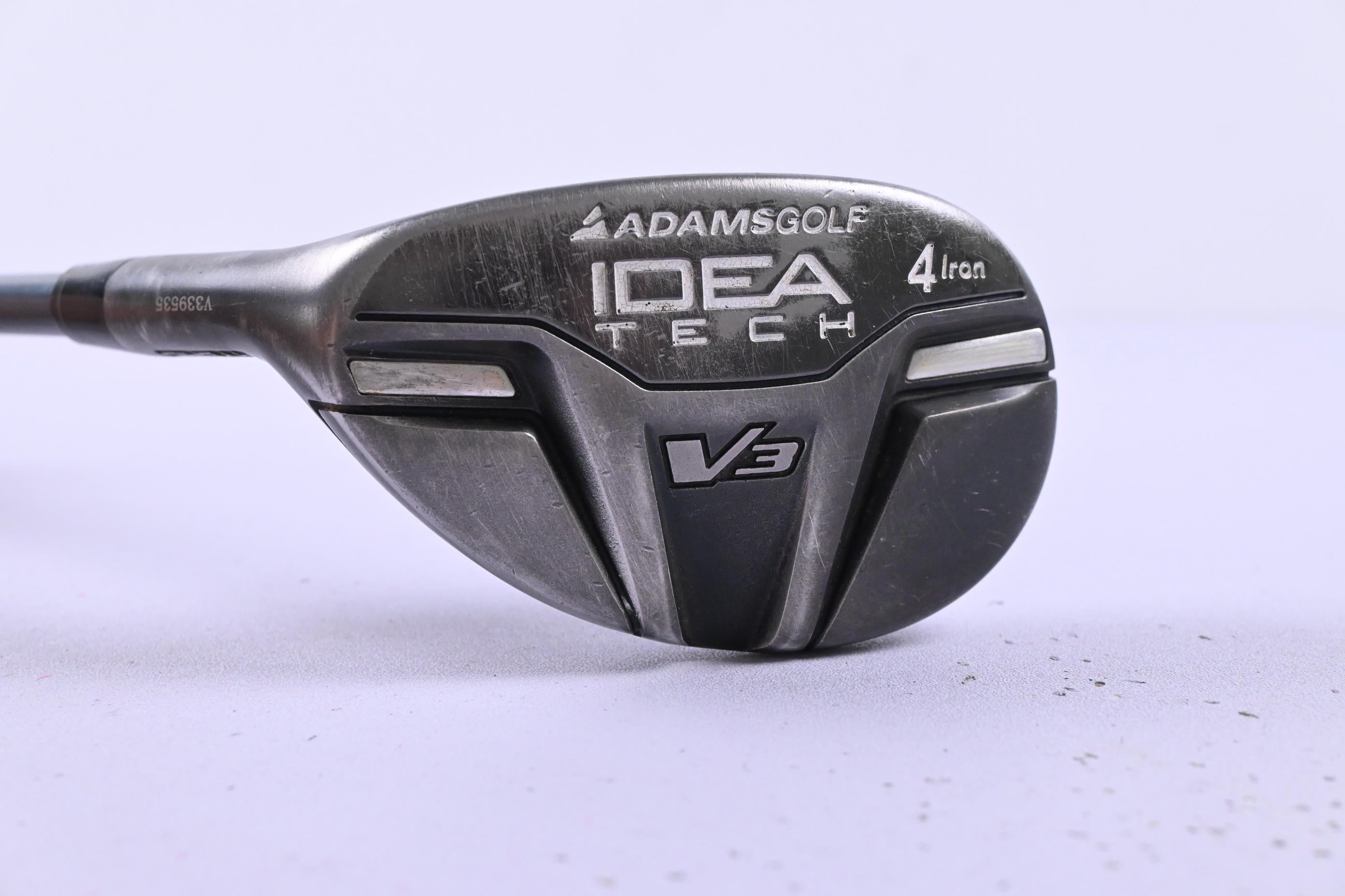 Left Hand Adams Idea Tech V3 #4 Hybrid / 22 Degree / Stiff Flex Bassara Red 65