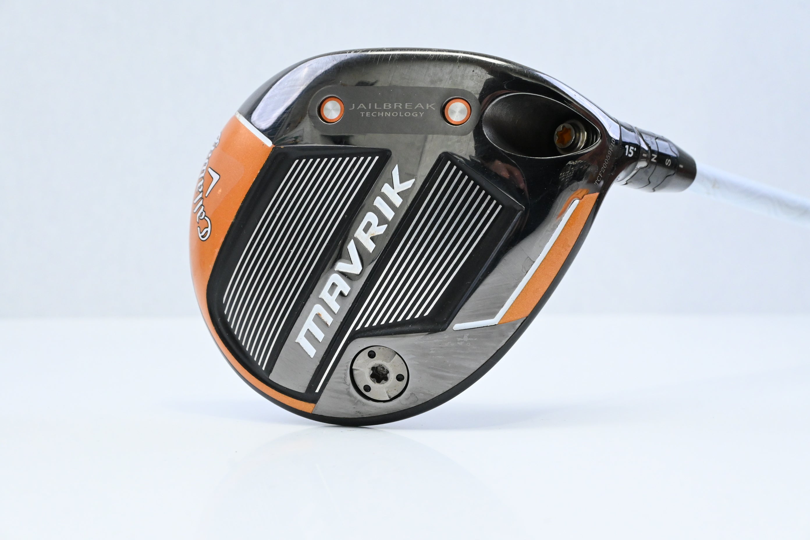 Callaway Mavrik #3 Wood / 15 Degree / Stiff Flex Evenflow T-1100 White 75 Shaft