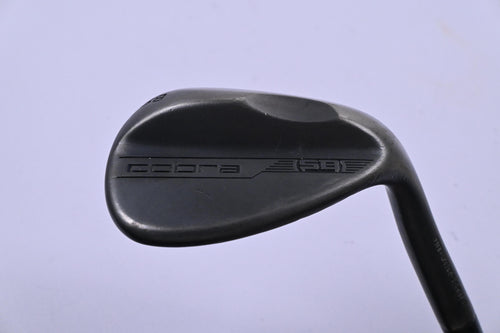 Cobra Snakebite 2023 Black Lob Wedge / 58 Degree / Steel Shaft