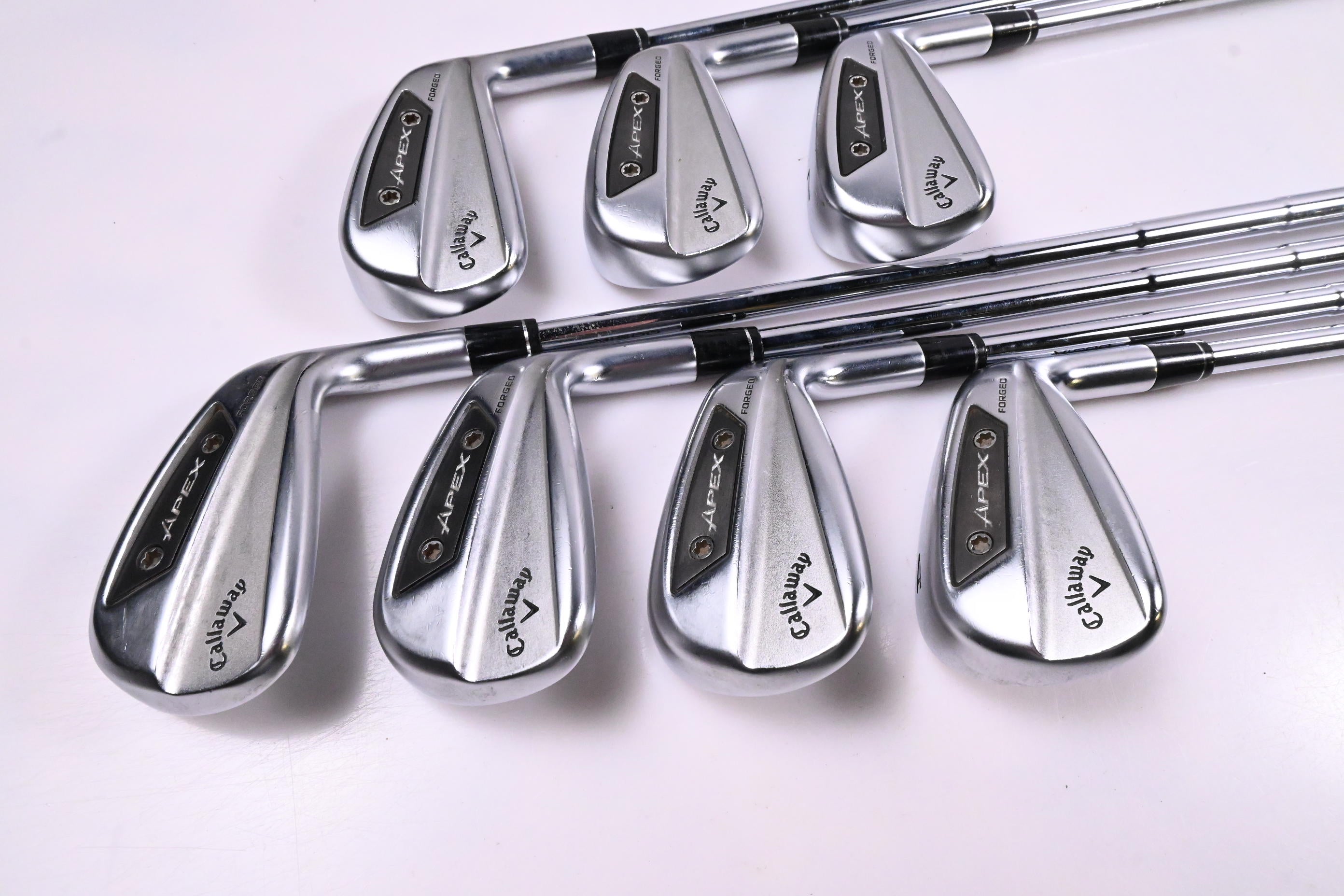 Callaway Apex Ai200 Irons / 5-PW+GW / Stiff Flex Dynamic Gold Mid 90 S300 Shafts