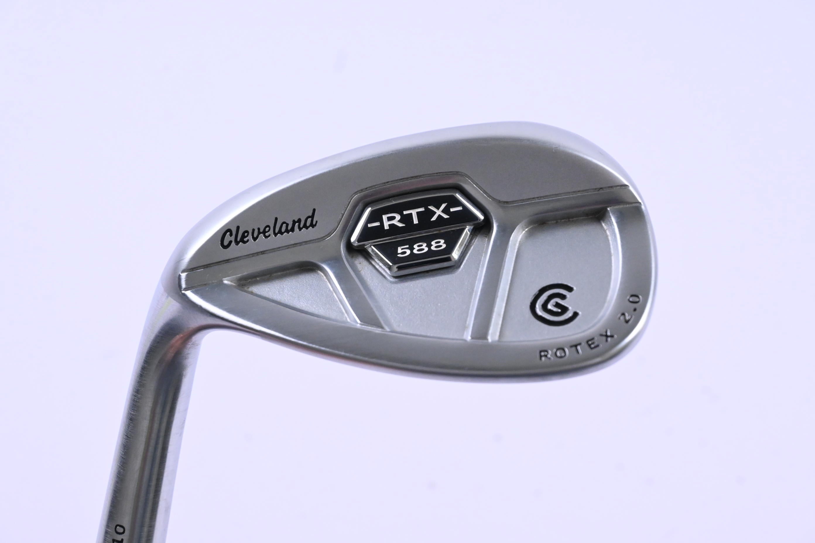 Left Hand Cleveland 588 RTX 2.0 Gap Wedge / 52 Degree / Stiff Flex Hi-Rev 125