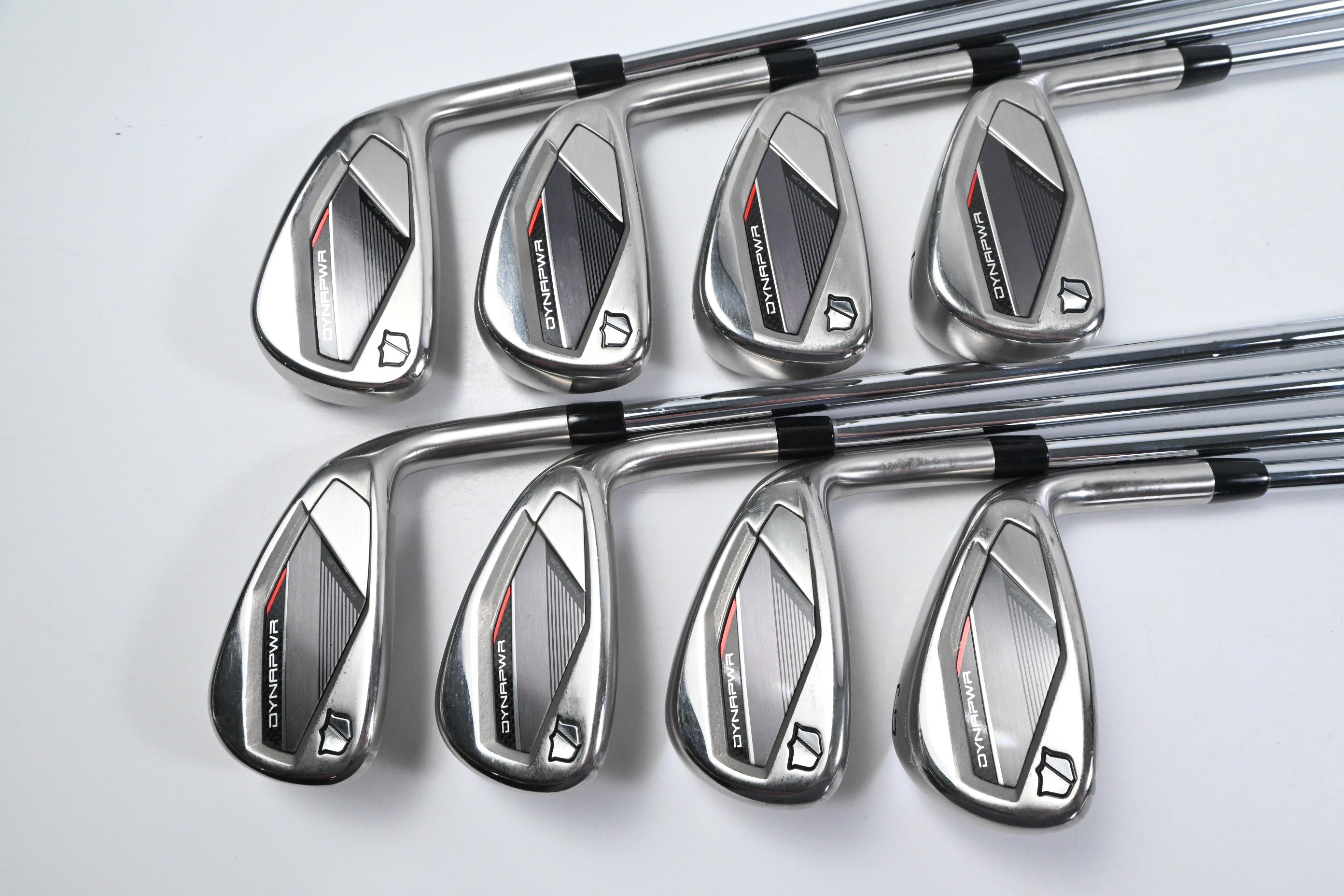Wilson DYNAPWR Irons / 4-PW+GW / Stiff Flex KBS Tour Lite Shafts