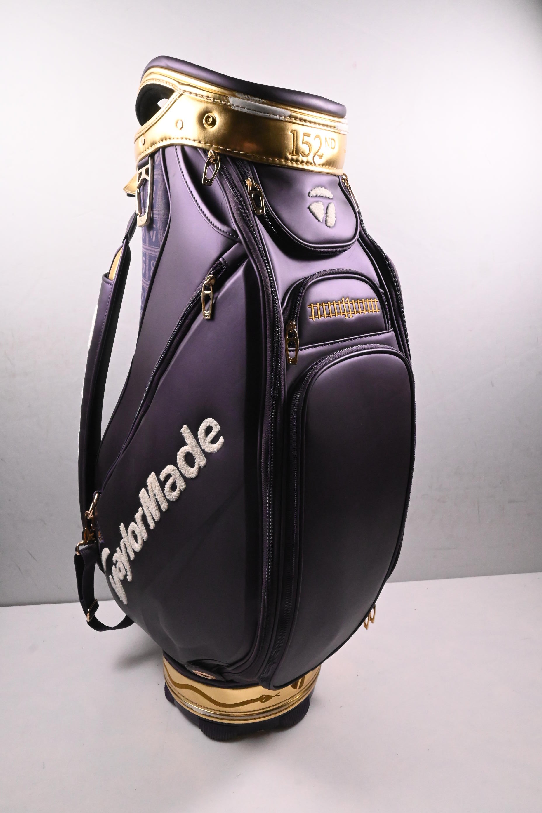 Taylormade British Open Tour Bag / 6-Way Divider / Purple, Gold