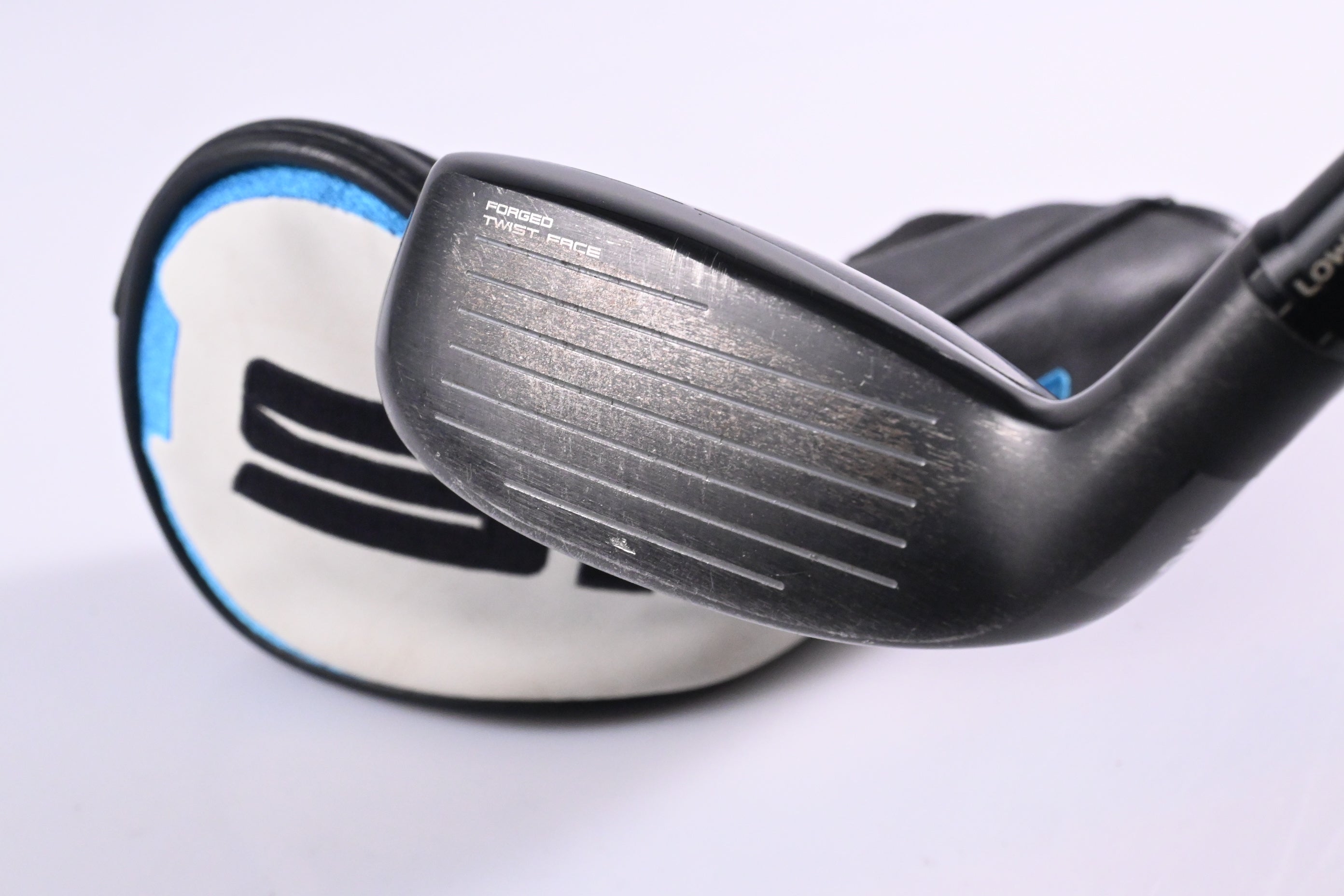 Taylormade SIM2 #2 Hybrid / 17 Degree / Stiff Flex Tensei AV Raw Blue 80 Shaft