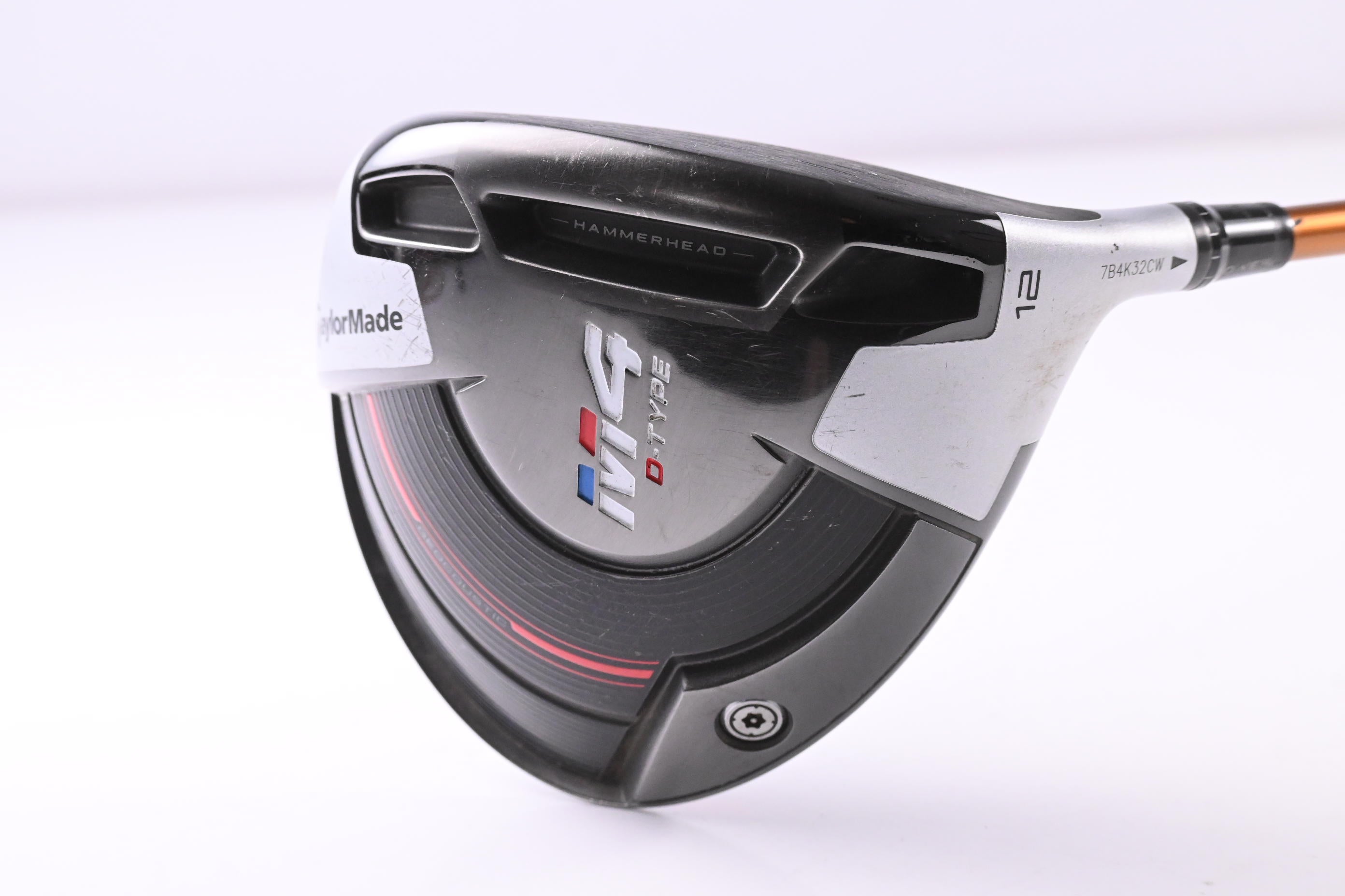 Taylormade M4 D-Type Driver / 12 Degree / Regular Flex Aldila NV Orange 65 Shaft