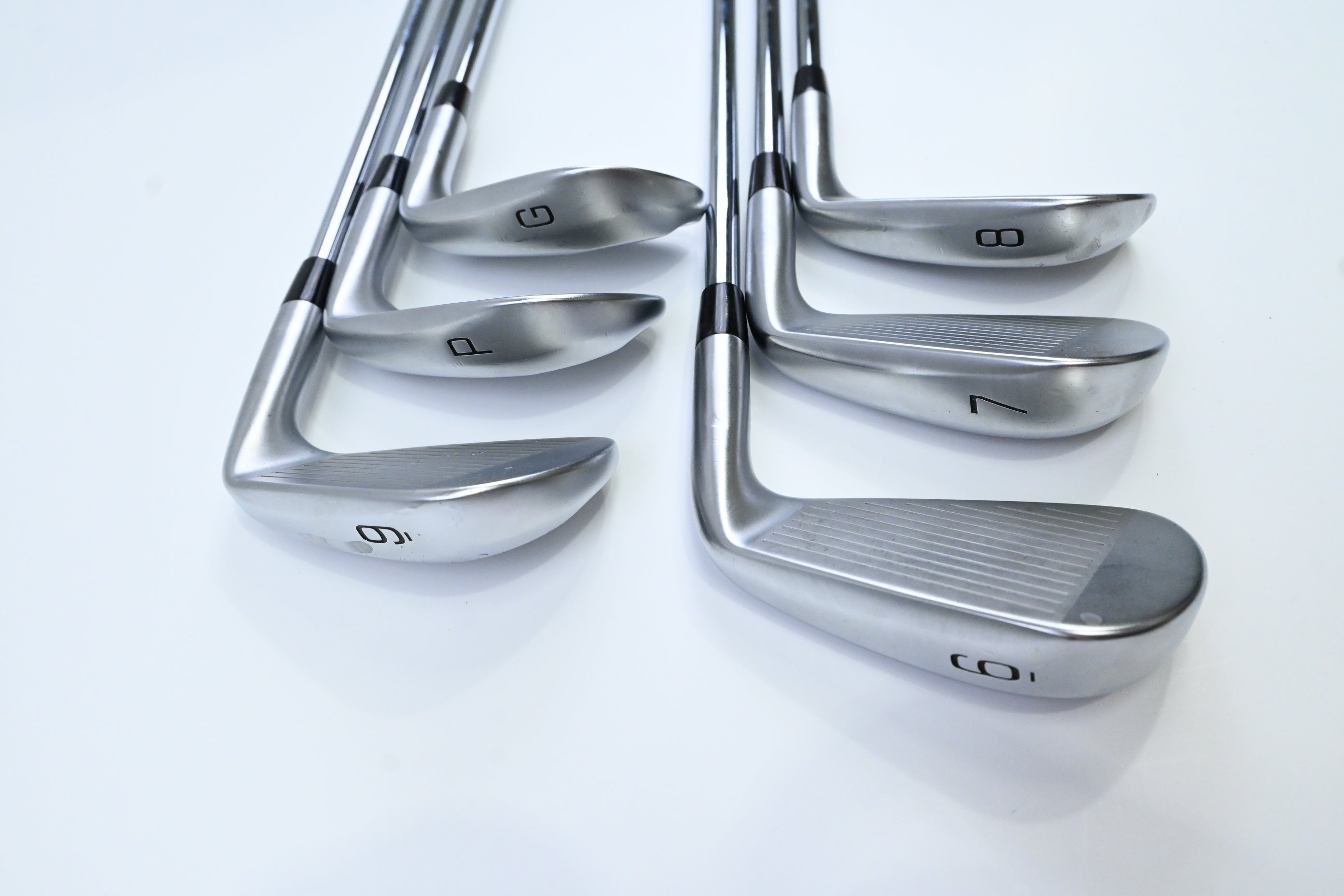 Left Hand Mizuno JPX 925 Forged Irons / 6-PW+GW / Regular Plus Flex Project X