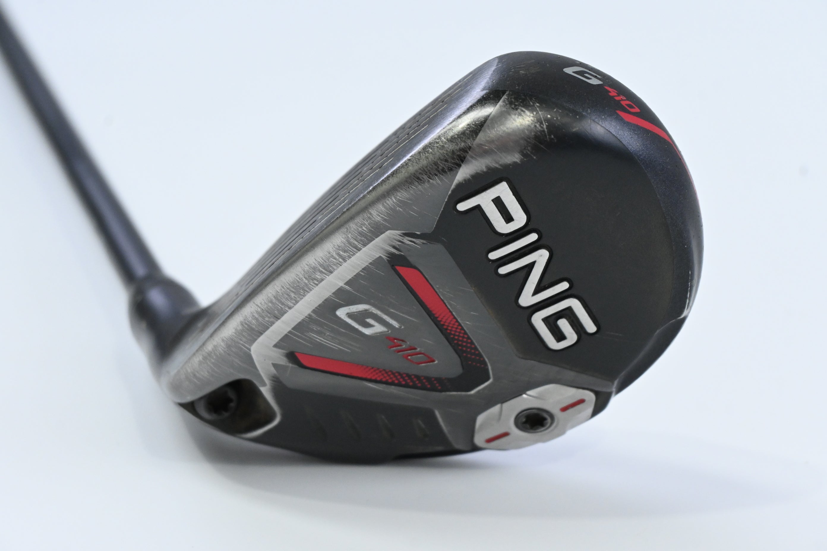 Left Hand Ping G410 #4 Hybrid / 22 Degree / Regular Flex Ping Alta CB Red 70