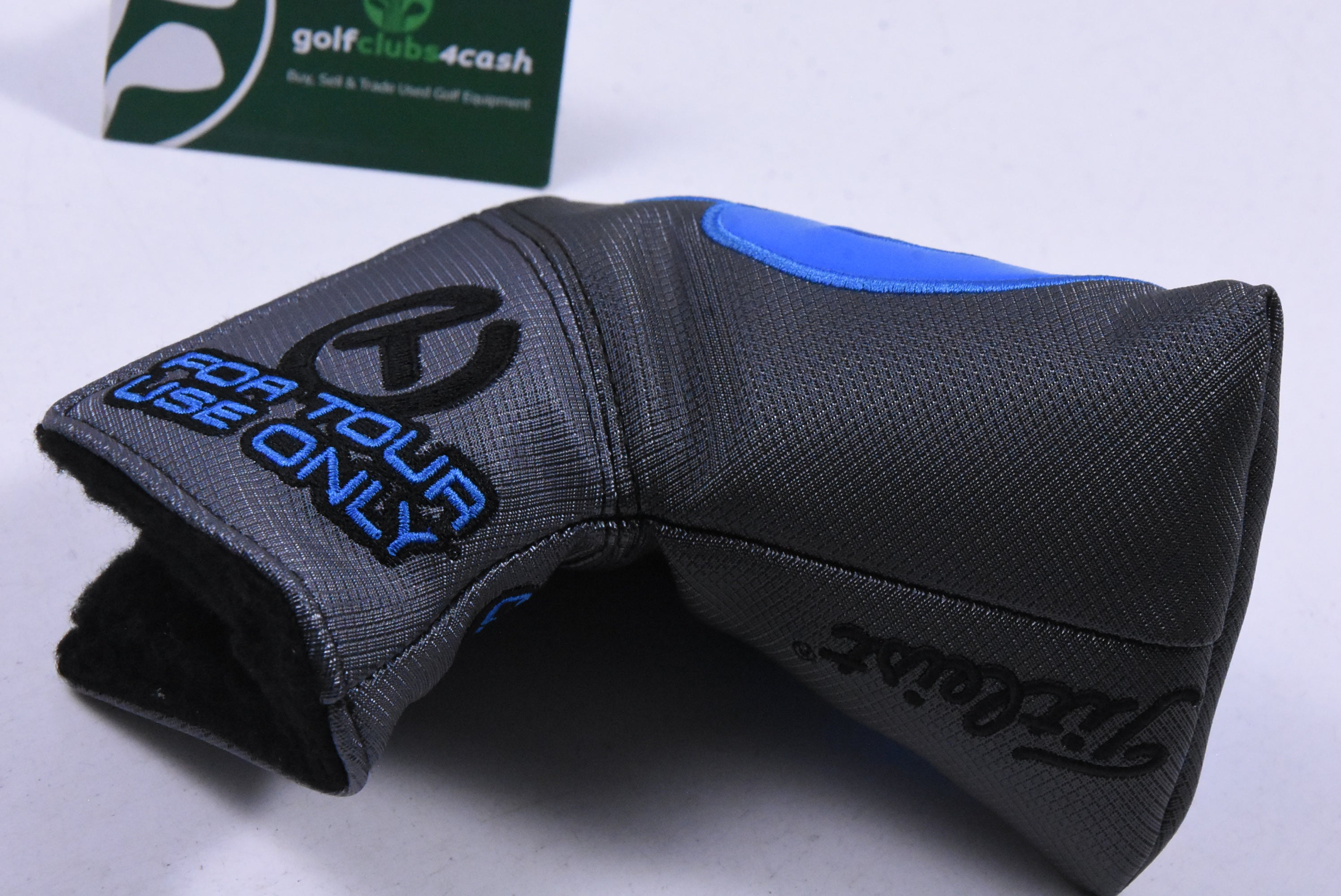 Scotty Cameron Circle T Industrial Putter Cover / Mid-Mallet / Grey &amp; Blue