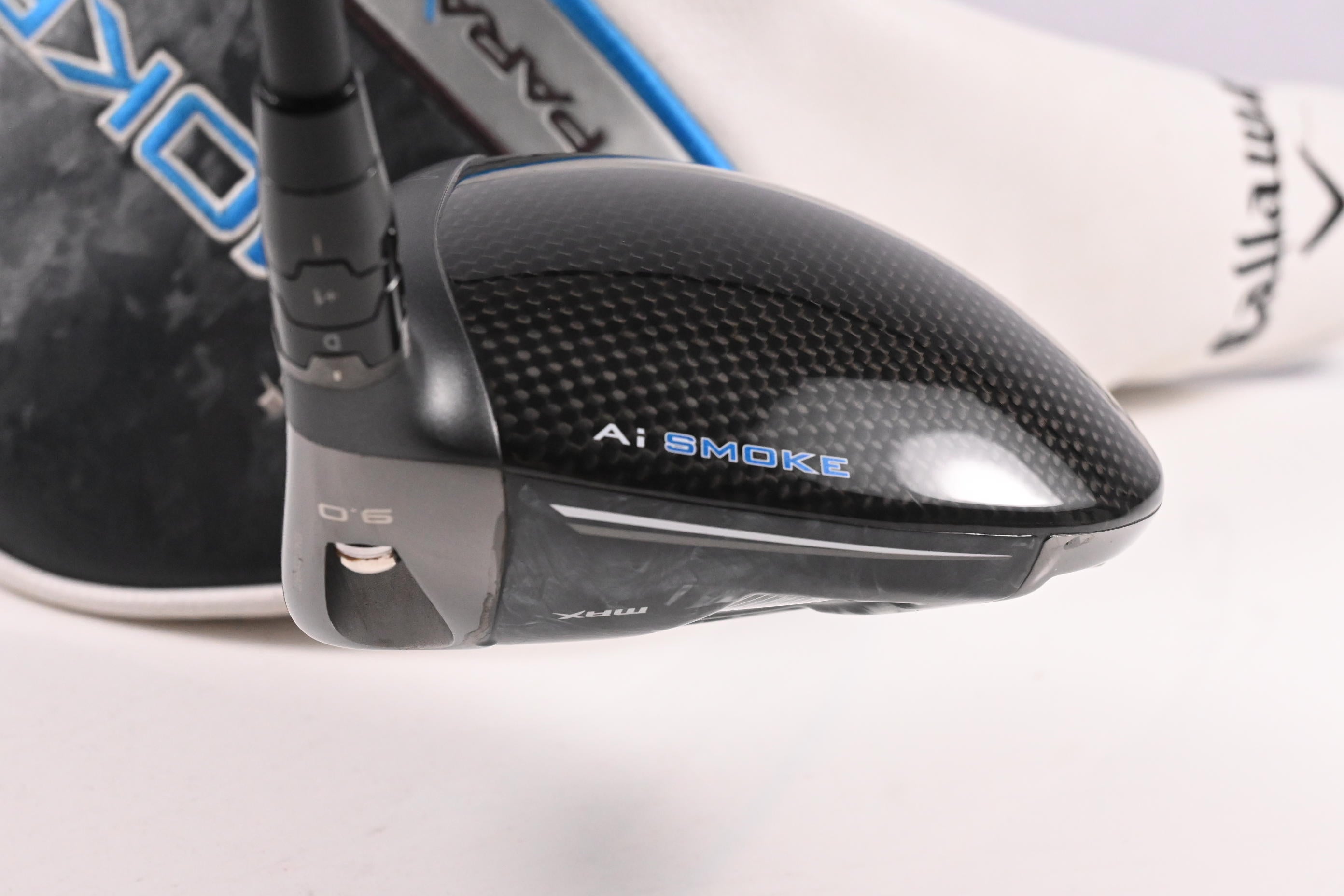 Callaway Paradym Ai Smoke Max Driver / 9 Degree / Regular Flex Vanquish 4 Shaft