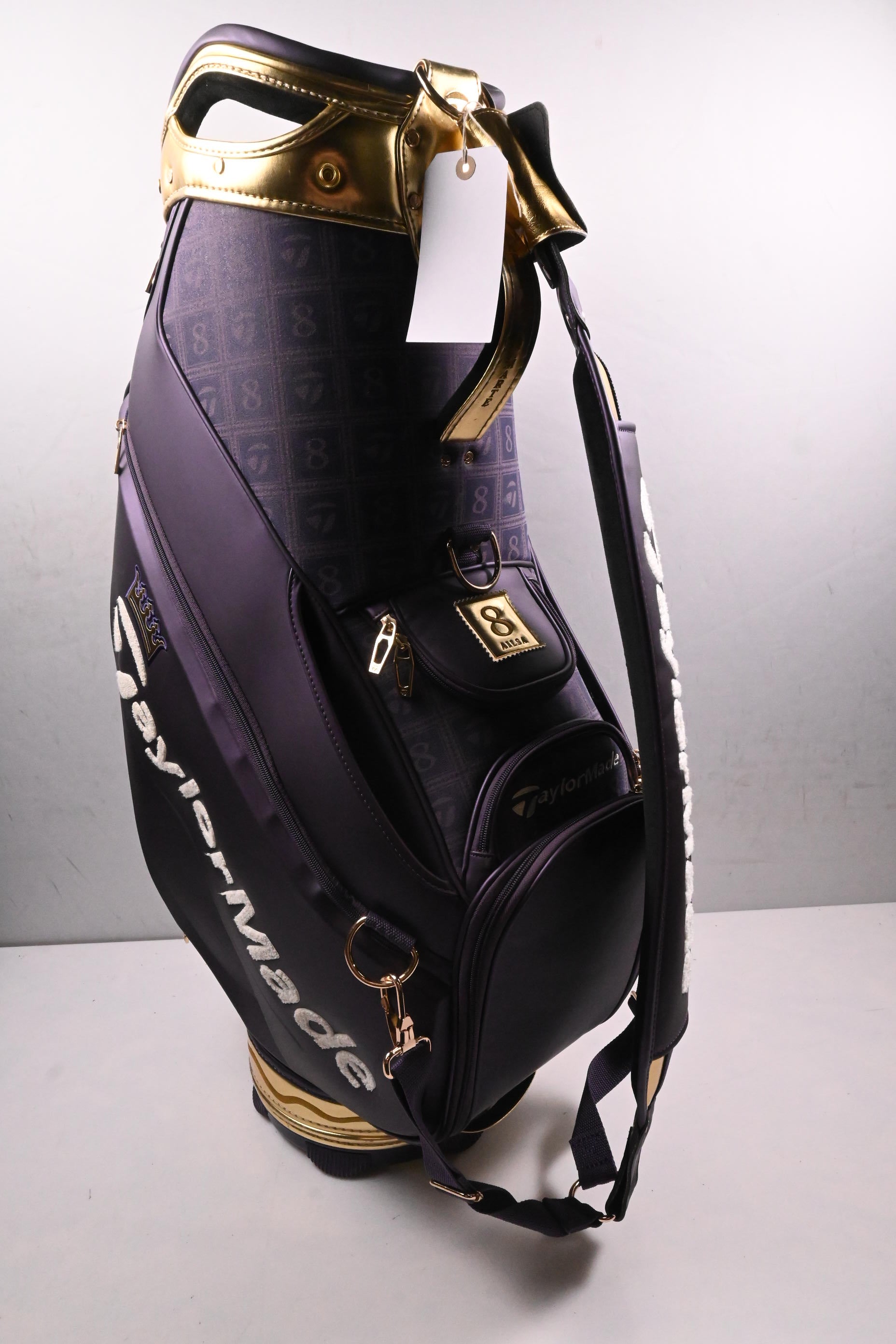 Taylormade British Open Tour Bag / 6-Way Divider / Purple, Gold