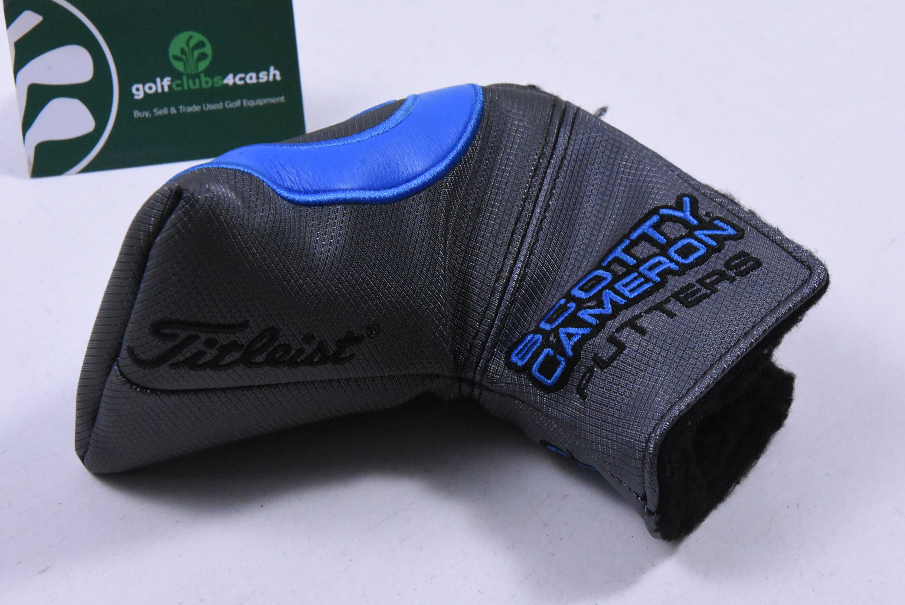 Scotty Cameron Circle T Industrial Putter Cover / Mid-Mallet / Grey &amp; Blue