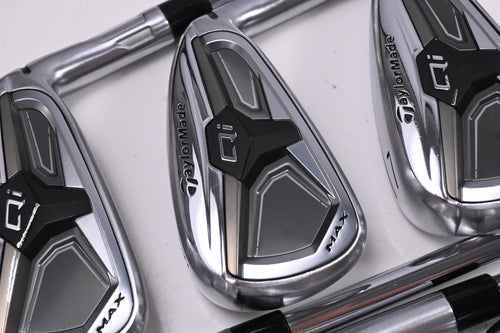 Taylormade Qi Max Irons / 5-PW+GW / Regular Flex KBS MAX MT 85 Shafts