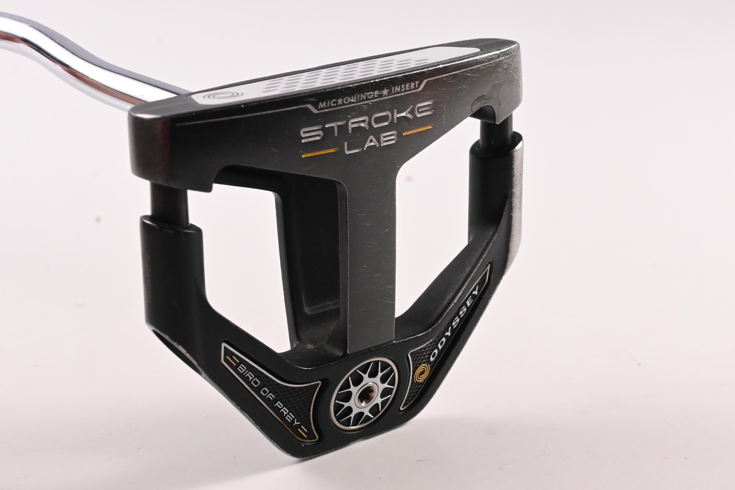 Left Hand Odyssey Stroke Lab Black Bird of Prey Putter / 35 Inch