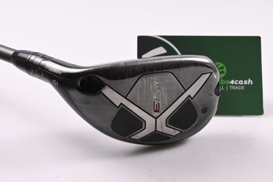 Left Hand Titleist TS3 #3 Hybrid / 19 Degree / Stiff Flex HZRDUS Smoke Black 80