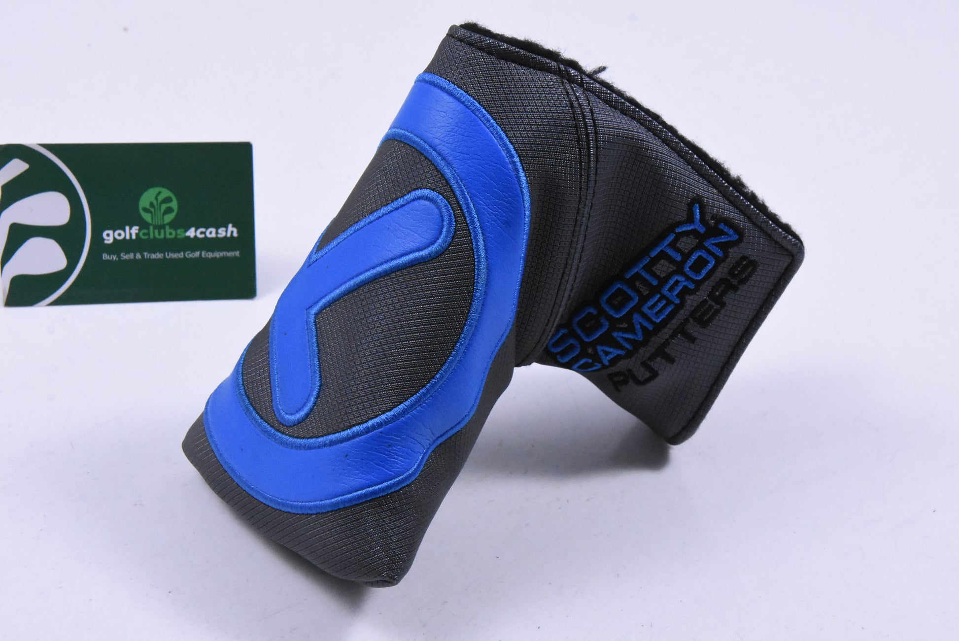Scotty Cameron Circle T Industrial Putter Cover / Mid-Mallet / Grey &amp; Blue
