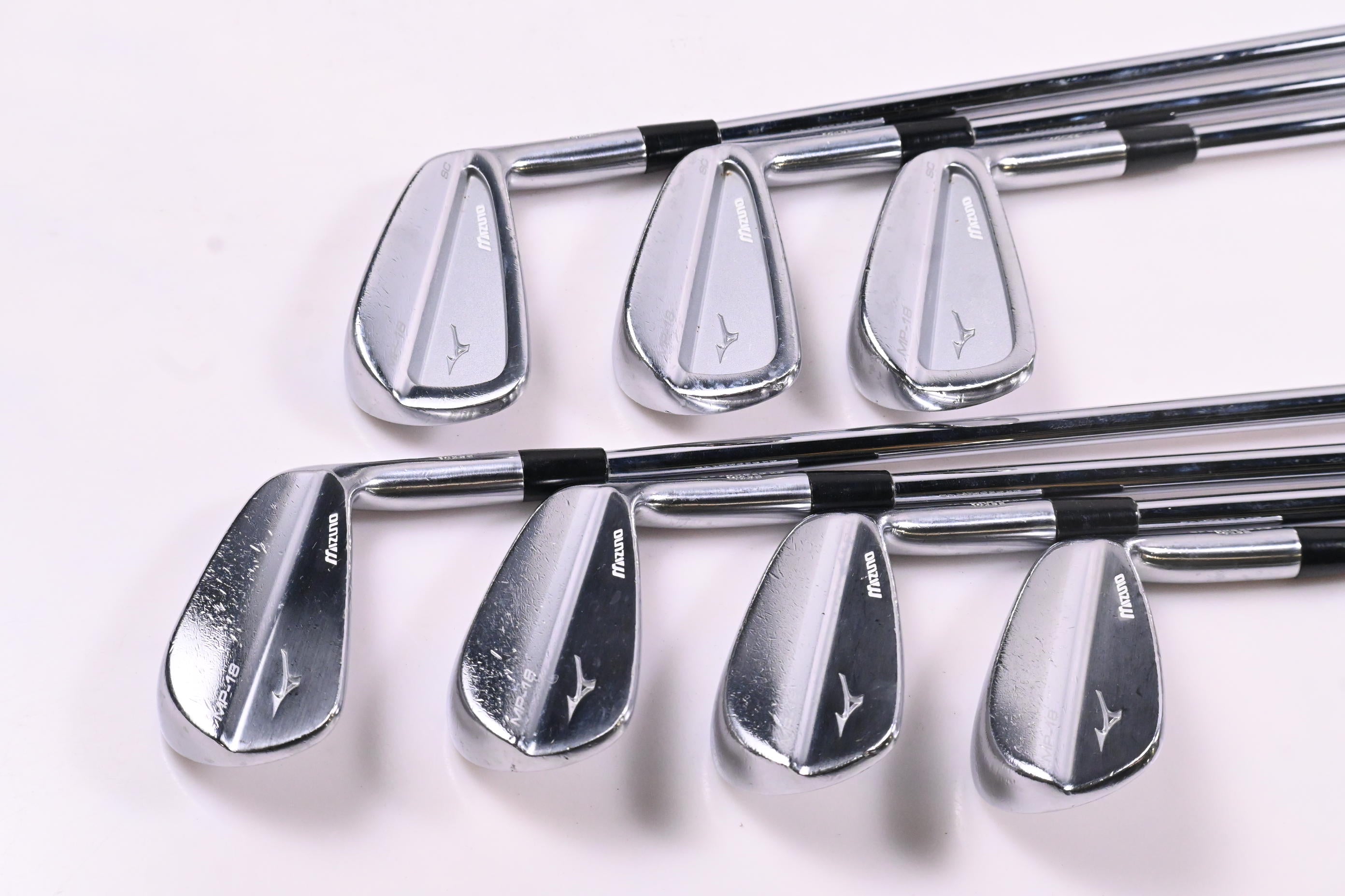 Mizuno MP-18 SC / MB Combo Irons / 4-PW / X-Flex Project X LZ 125 Shafts