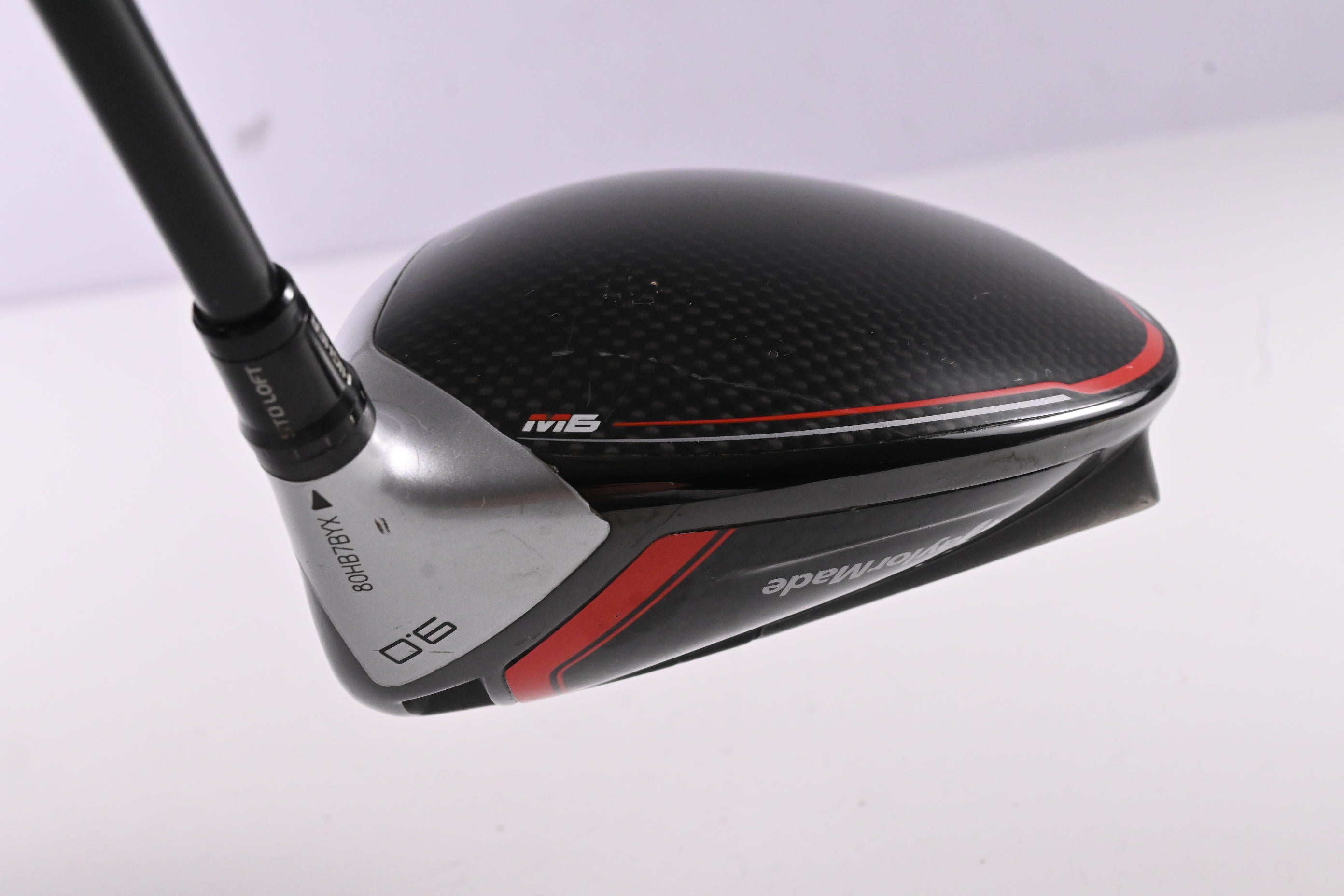 Taylormade M6 Driver / 9 Degree / Stiff Flex Fujikura Atmos Black 6 Shaft