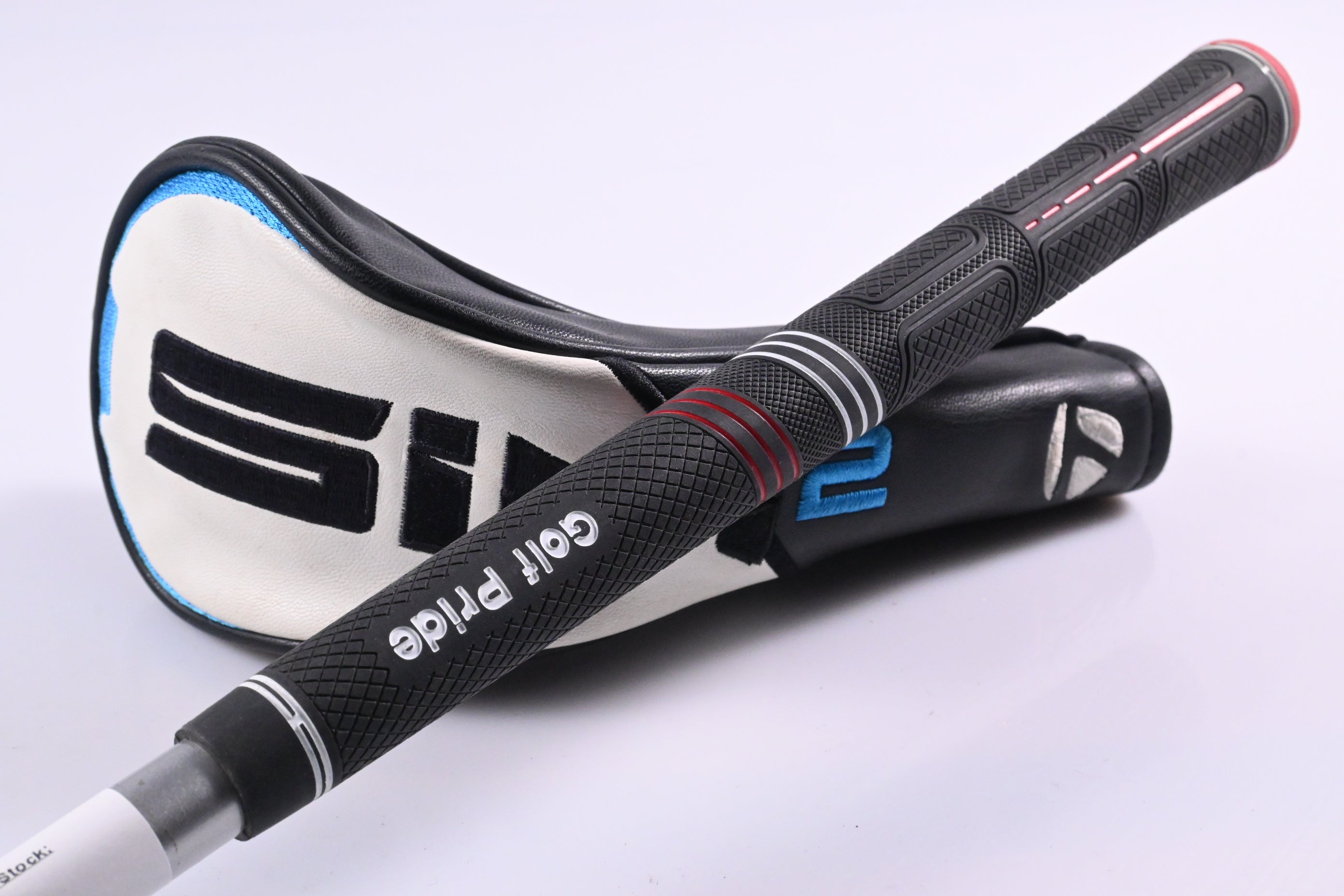 Taylormade SIM2 #2 Hybrid / 17 Degree / Stiff Flex Tensei AV Raw Blue 80 Shaft