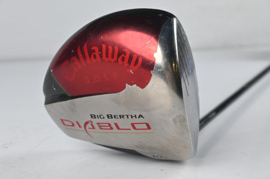 Callaway Big Bertha Diablo Driver / 10 Degree / Senior Flex Fujikura Pro Red 50