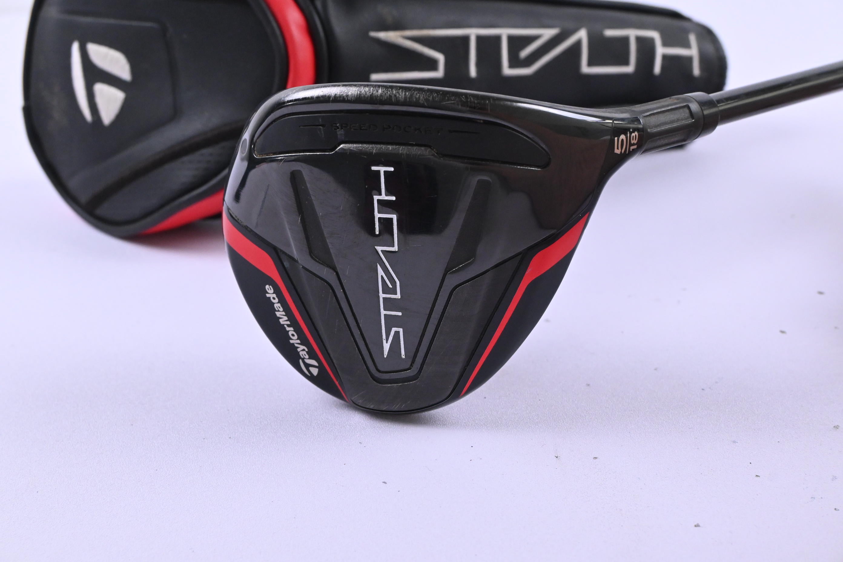 Taylormade Stealth #5 Wood / 18 Degree / Senior Flex Fujikura Ventus Red 5 Shaft