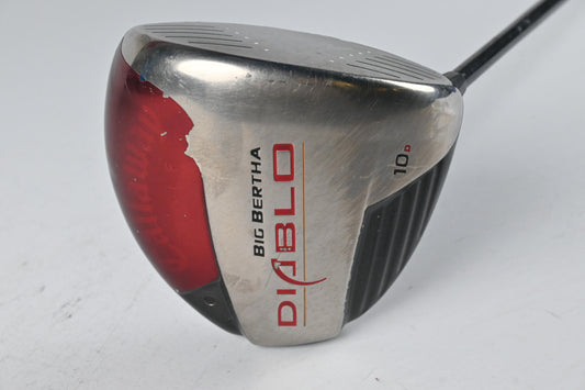 Callaway Big Bertha Diablo Driver / 10 Degree / Senior Flex Fujikura Pro Red 50