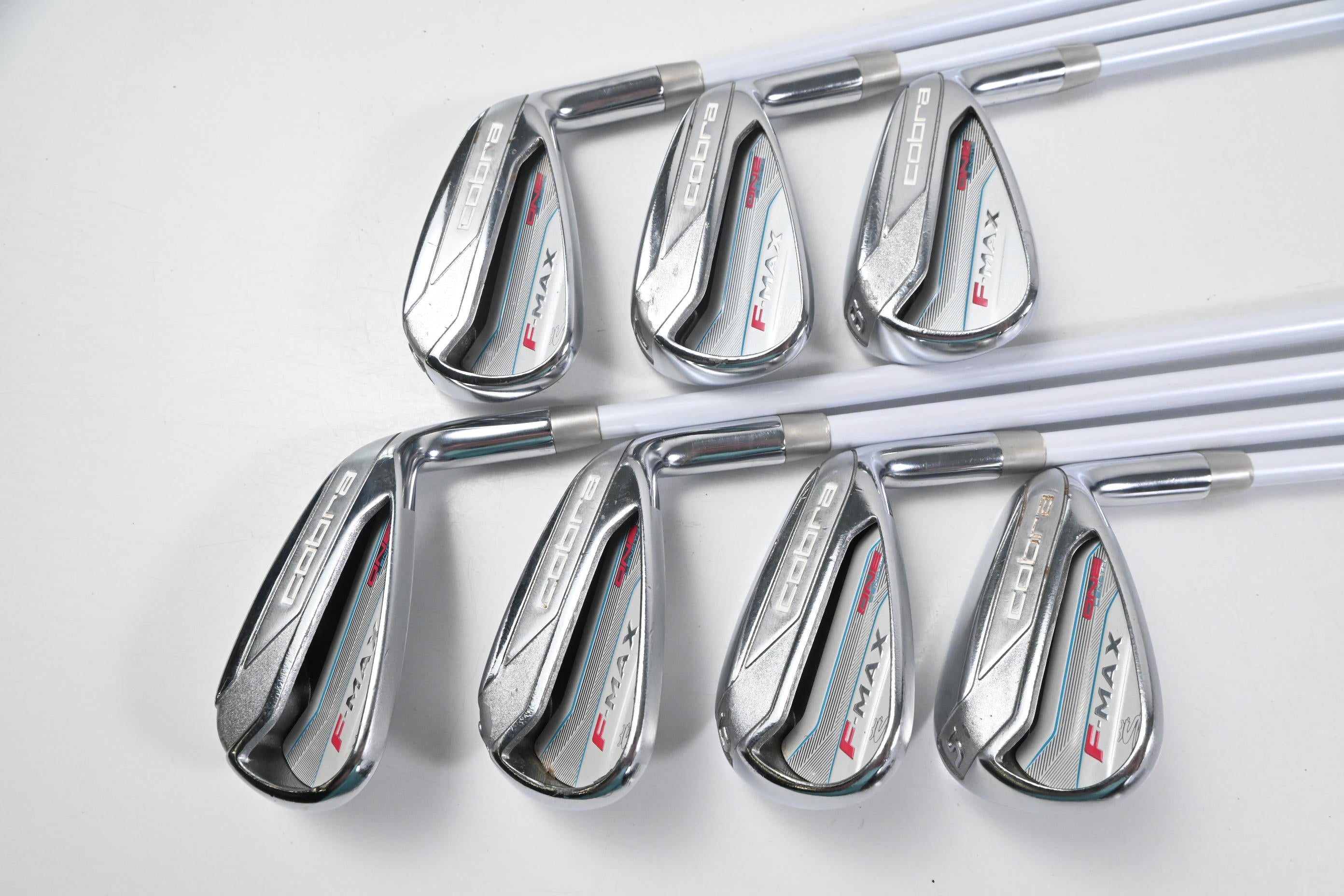 Ladies Cobra F-Max One Length Irons / 6-PW+GW+SW / Ladies Flex Cobra Superlite