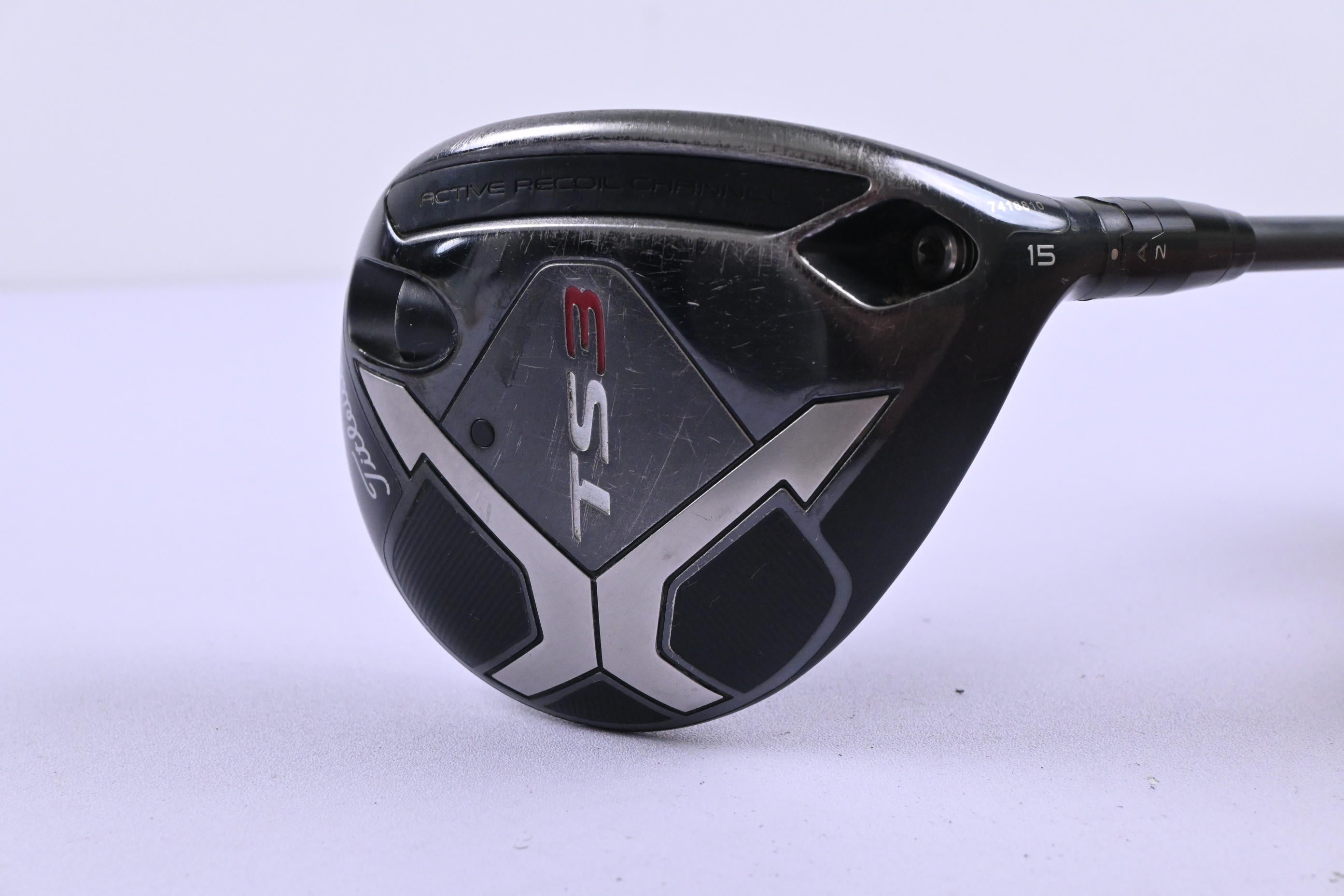 Titleist TS3 #3 Wood / 15 Degree / Stiff Flex HZRDUS Smoke Black 70 Shaft