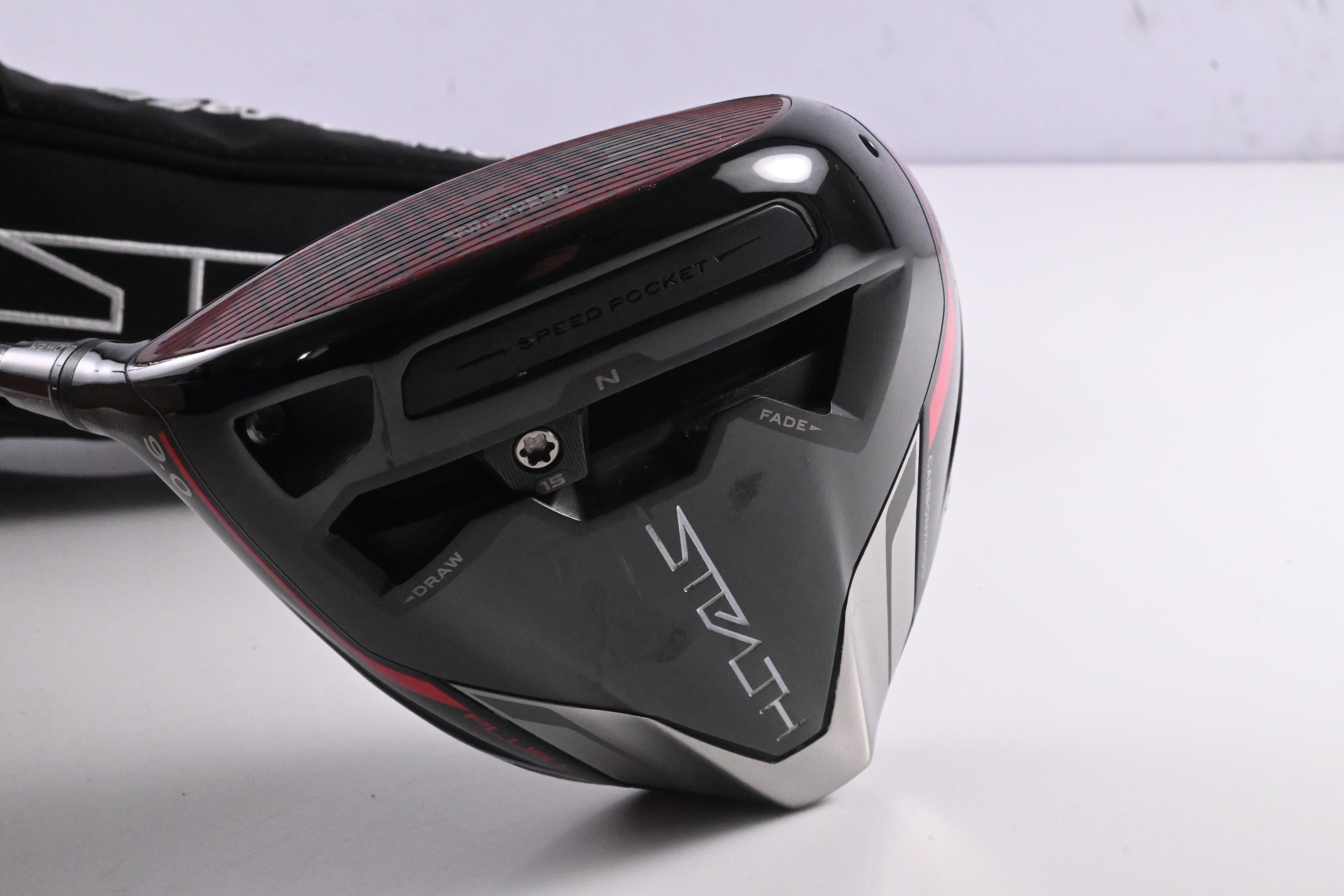 Left Hand Taylormade Stealth Plus Driver / 9 Degree / TX-Flex Tensei AV Raw 75