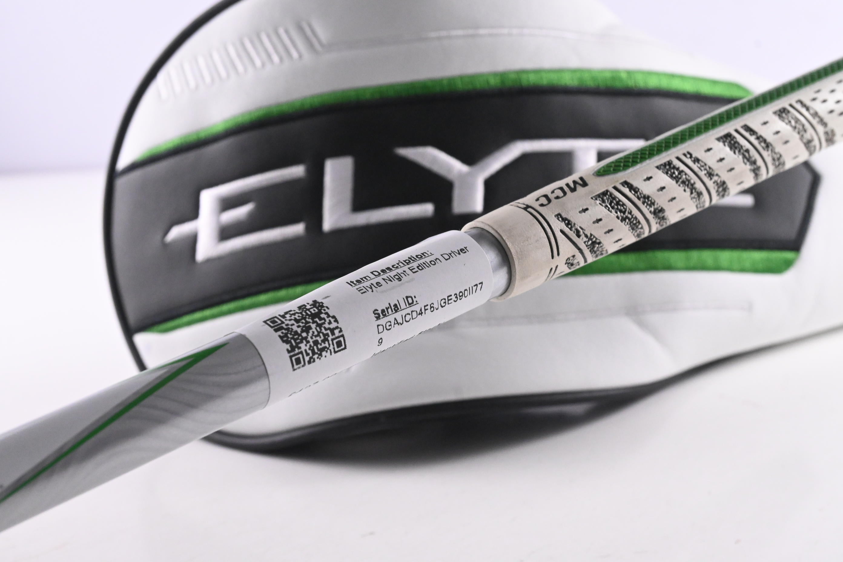 Callaway Elyte Night Edition Driver / 9 Degree / Regular Flex Evenflow Green 55