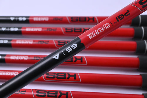 Cobra LTDx Irons / 6-PW+GW+SW / Senior Flex KBS PGI 65 Shafts