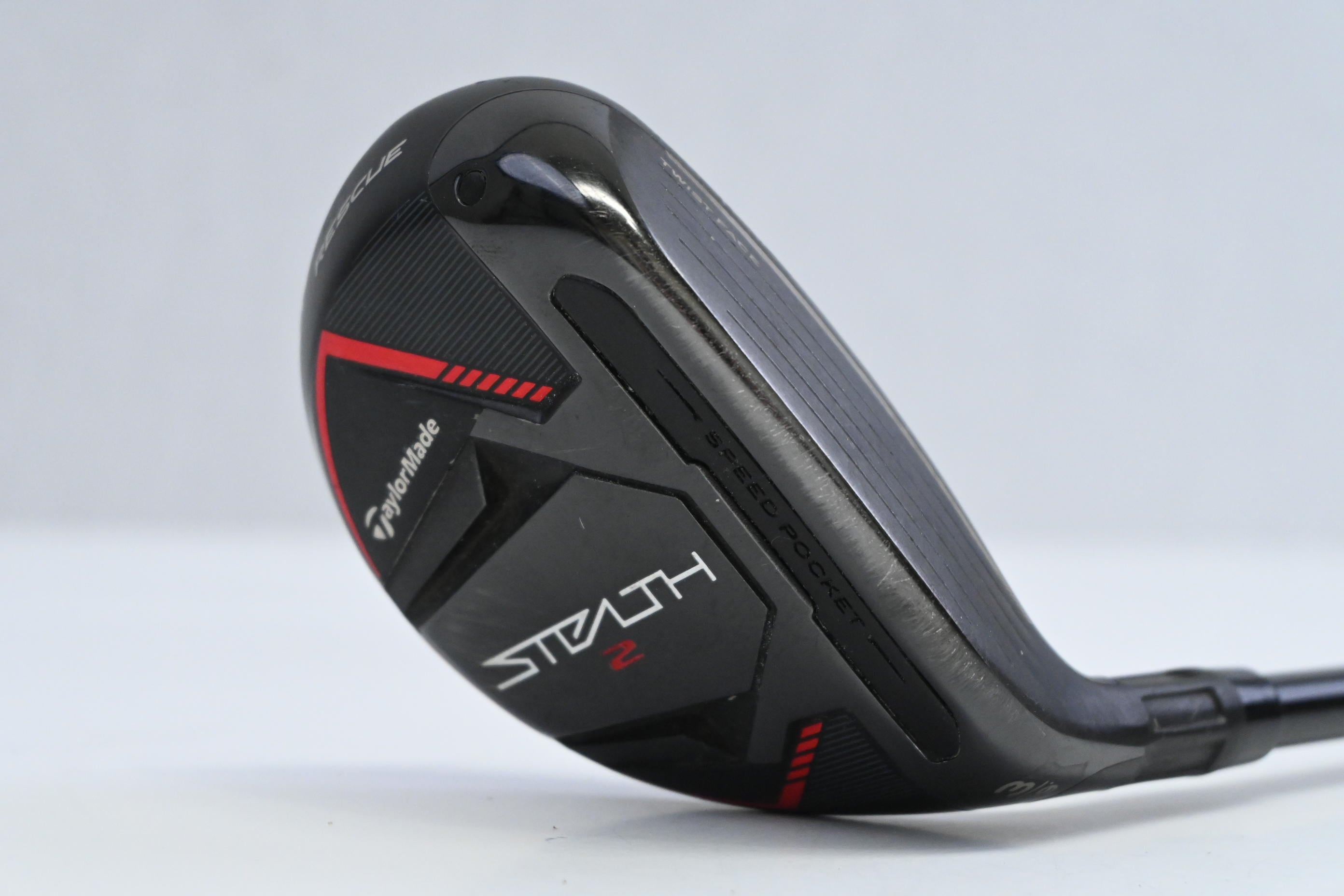 Taylormade Stealth 2 #3 Hybrid / 19 Degree / Stiff Flex HZRDUS Smoke Black RDX
