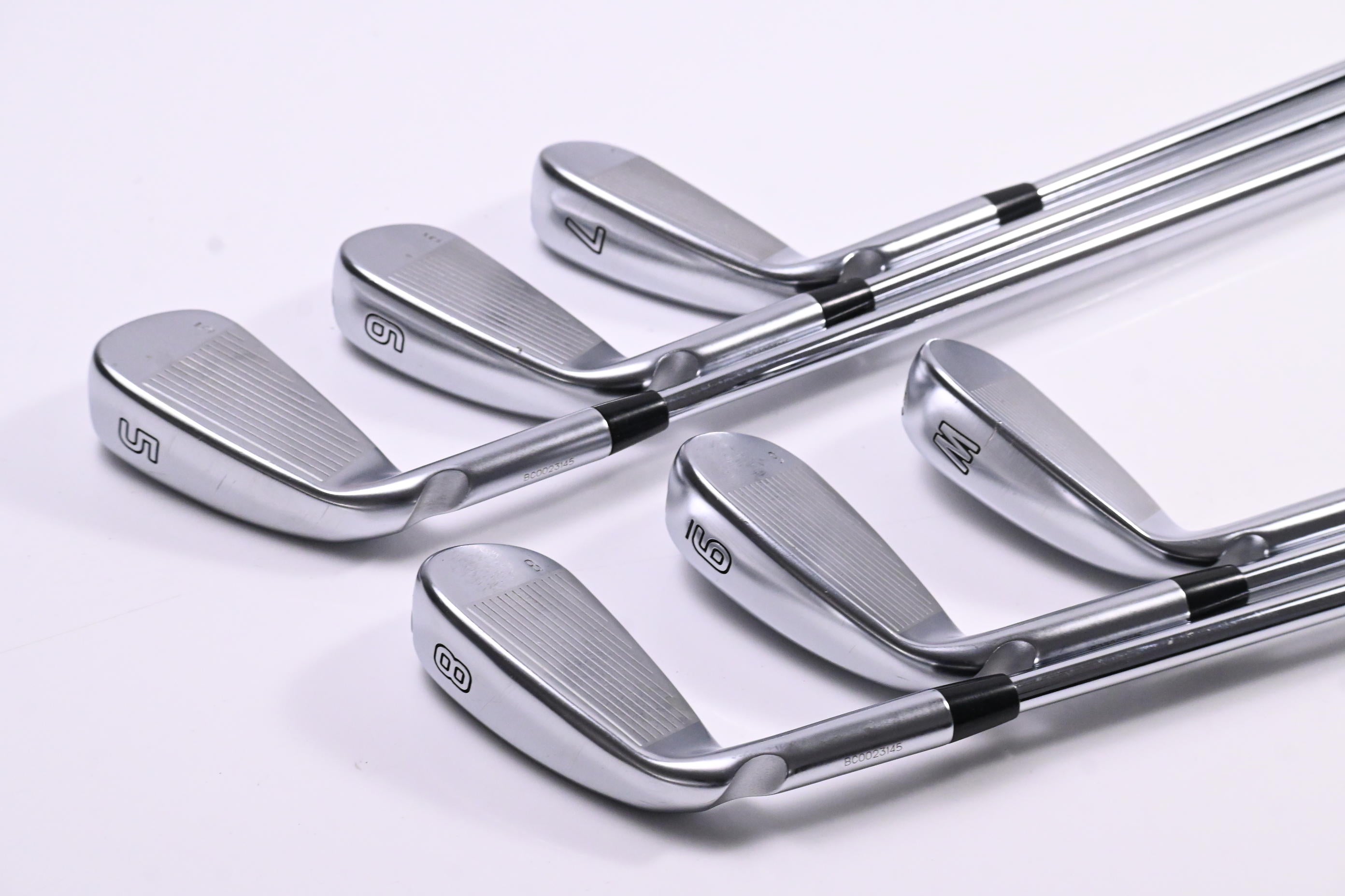 Ping G730 Irons / 5-PW / Black Dot / Stiff Flex Ping AWT 2.0 Shafts