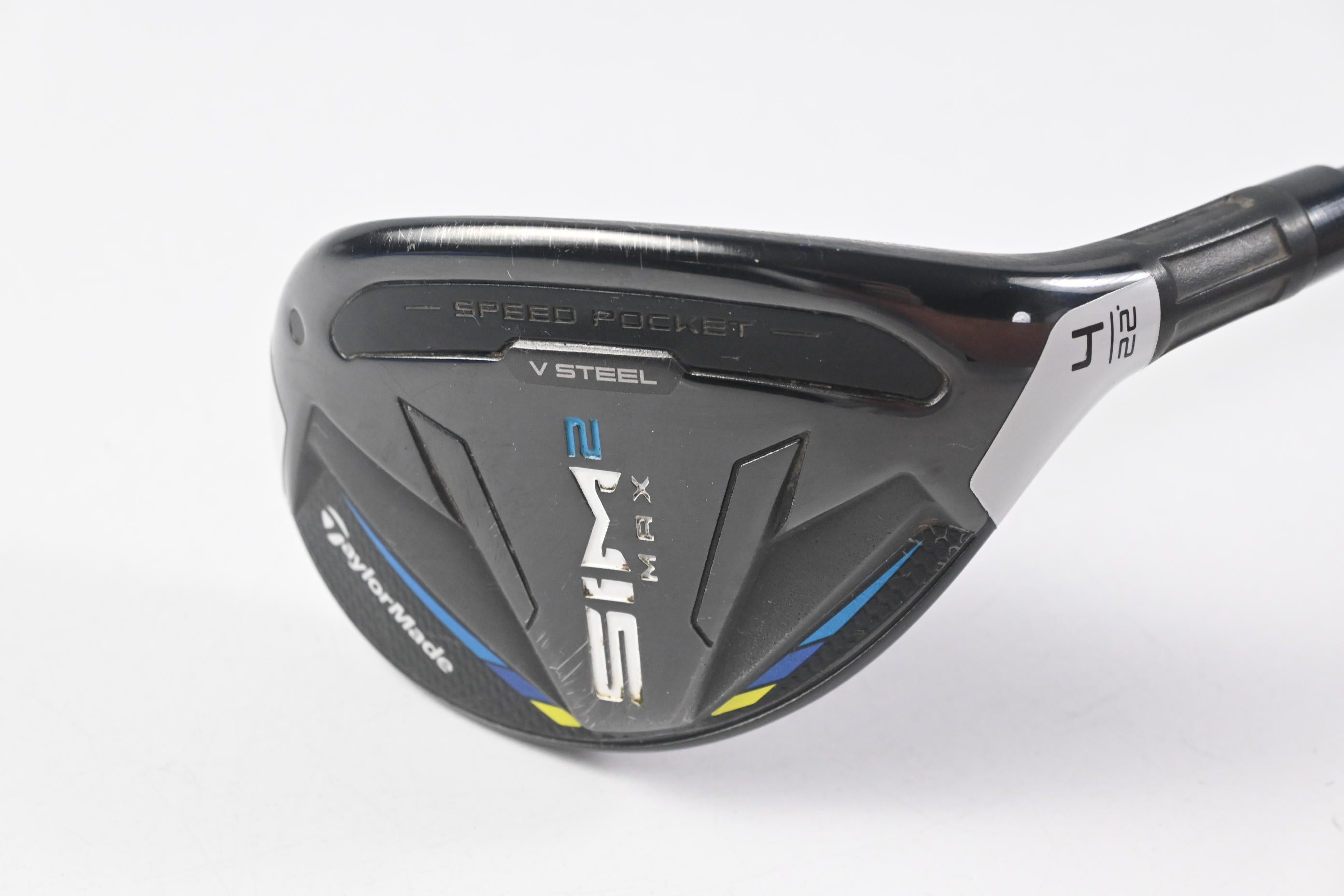 Taylormade SIM2 Max #4 Hybrid / 22 Degree / Senior Flex Ventus Blue 5 Shaft