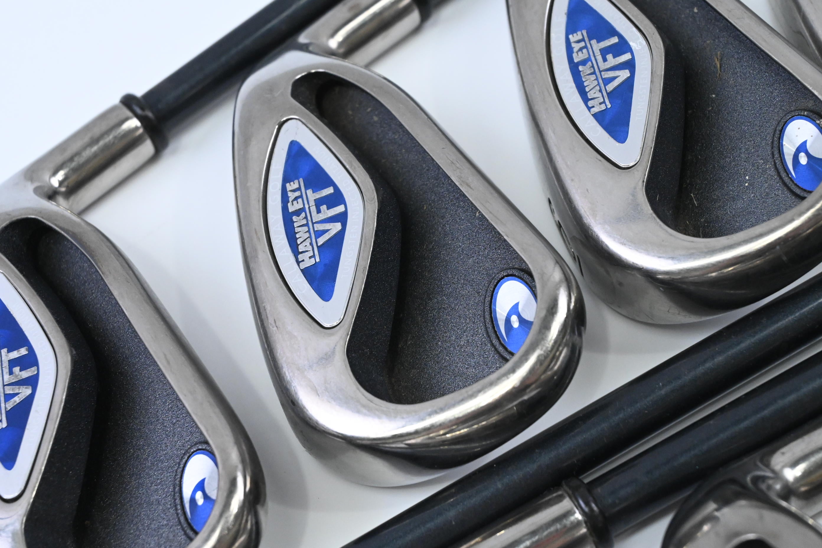 Callaway Hawk Eye VFT Irons / 4-PW+AW+SW / Regular Flex System 75 Shafts