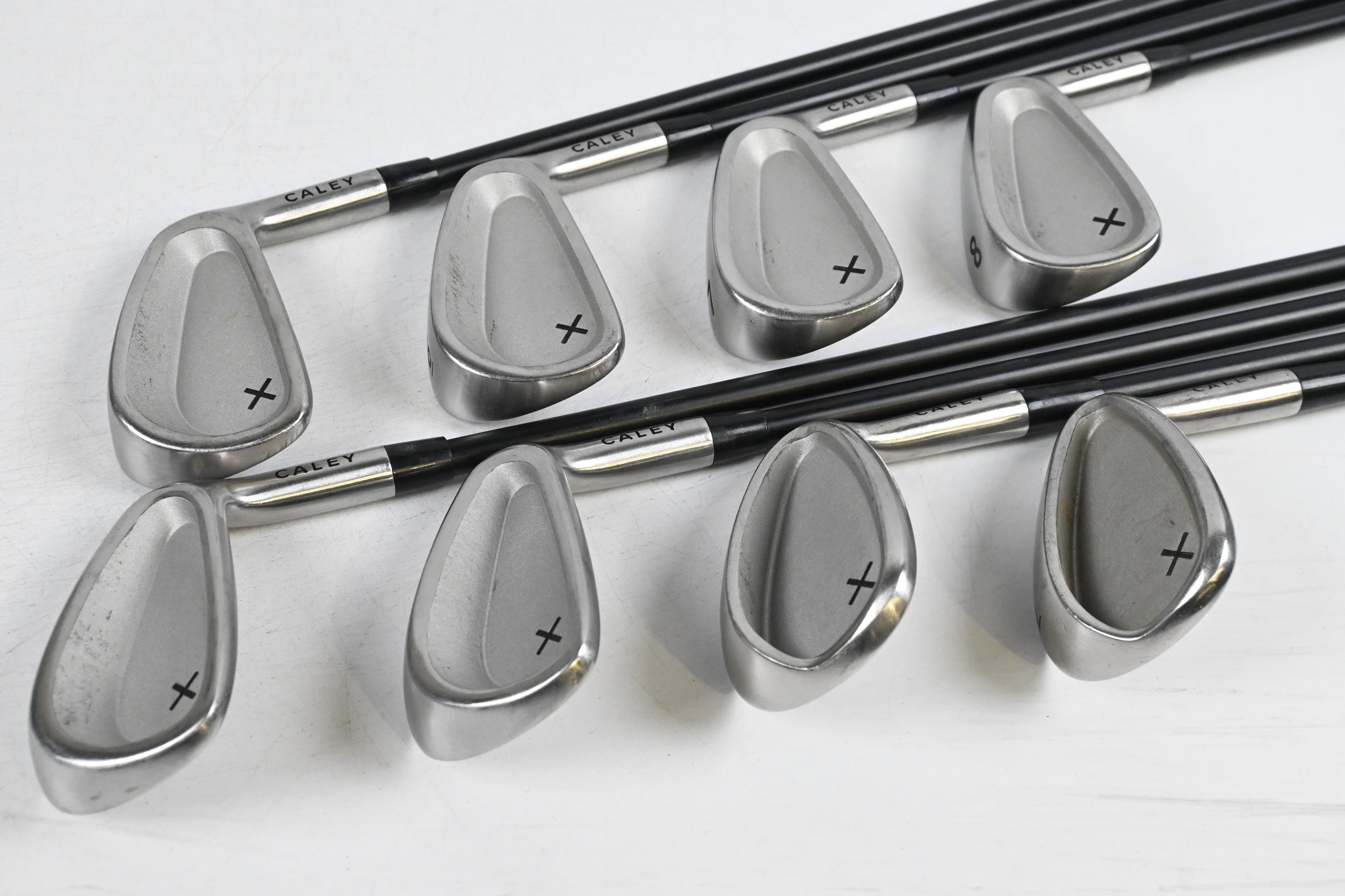 Caley X Irons / 5-PW+SW+LW / Regular Flex Caley Shafts