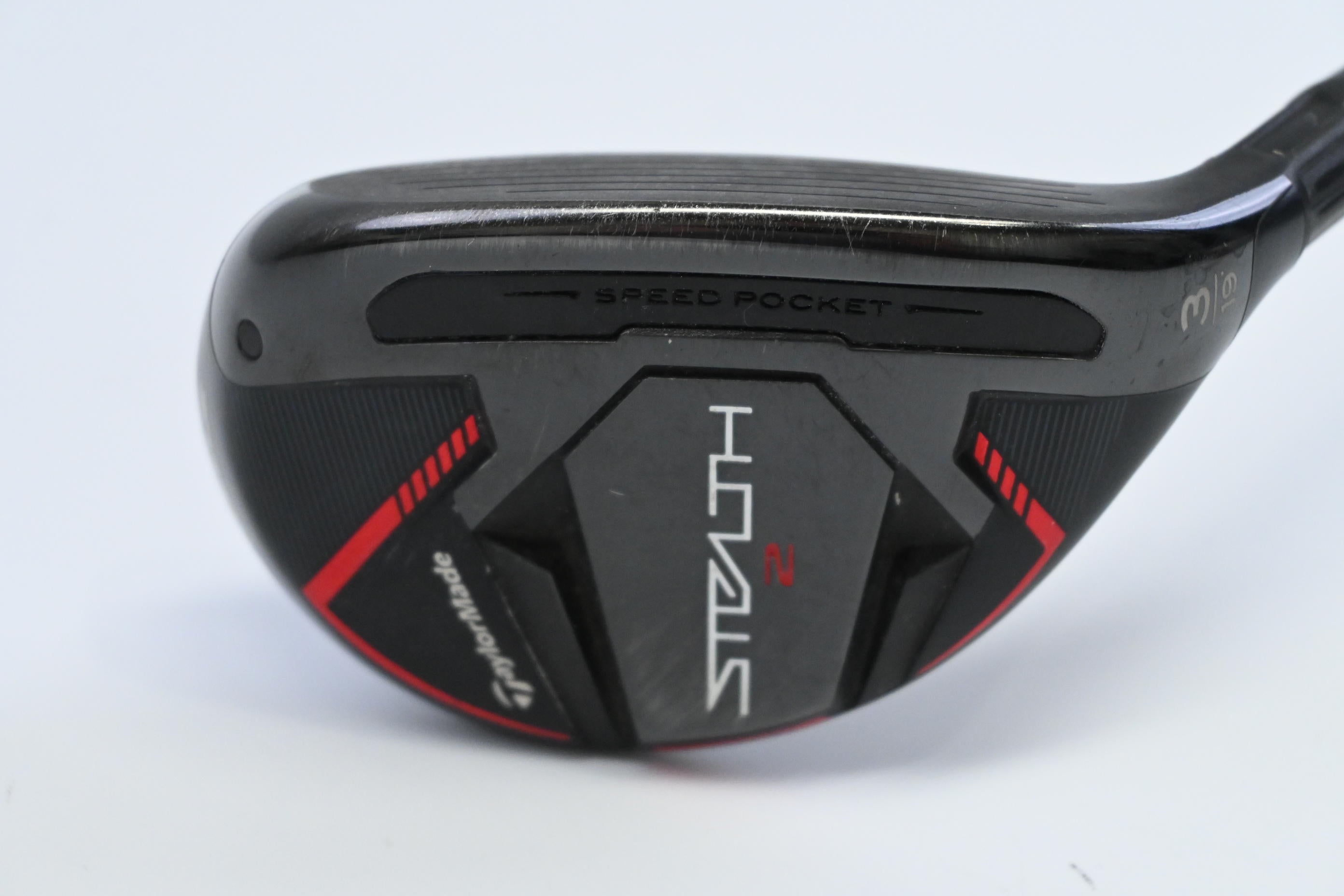 Taylormade Stealth 2 #3 Hybrid / 19 Degree / Stiff Flex HZRDUS Smoke Black RDX