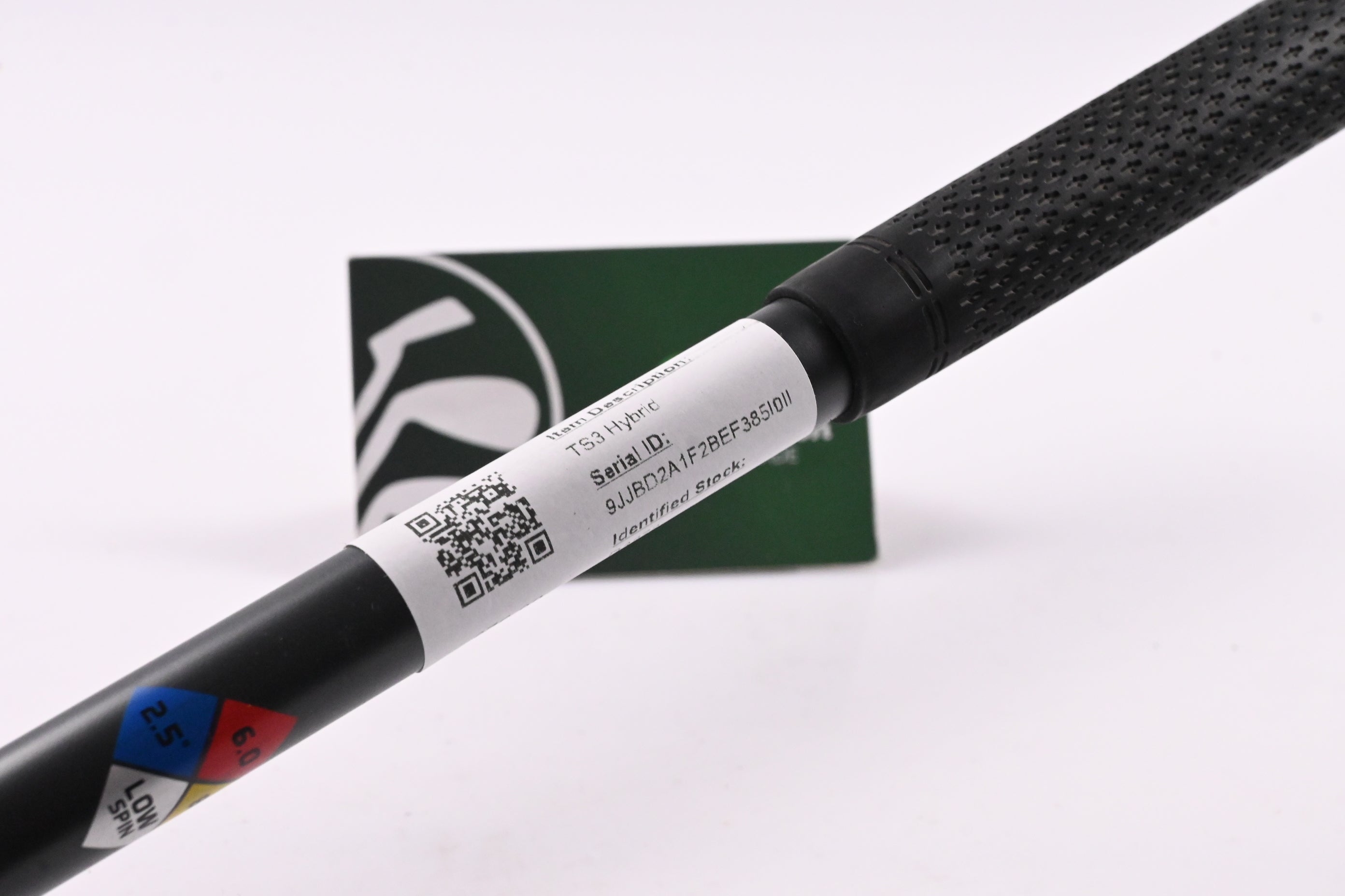 Left Hand Titleist TS3 #3 Hybrid / 19 Degree / Stiff Flex HZRDUS Smoke Black 80