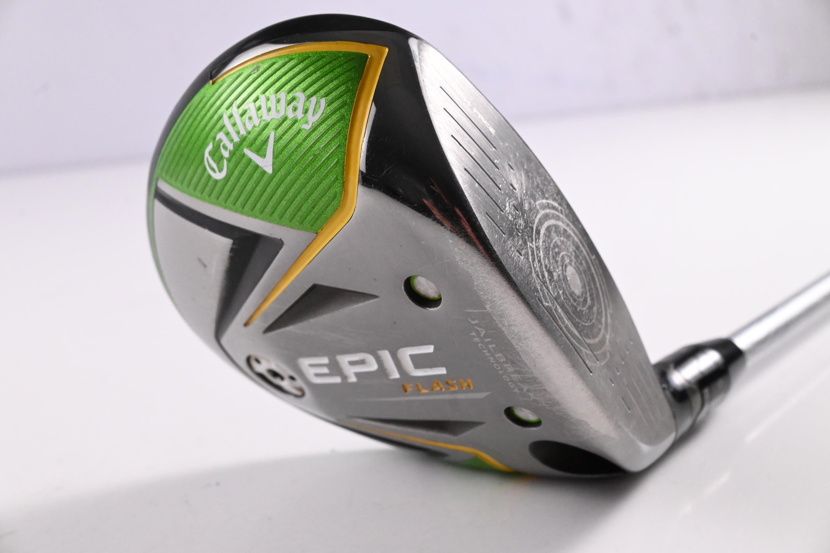 Callaway Epic Flash #3 Wood / 15 Degree / Stiff Flex Project X Evenflow Green 65