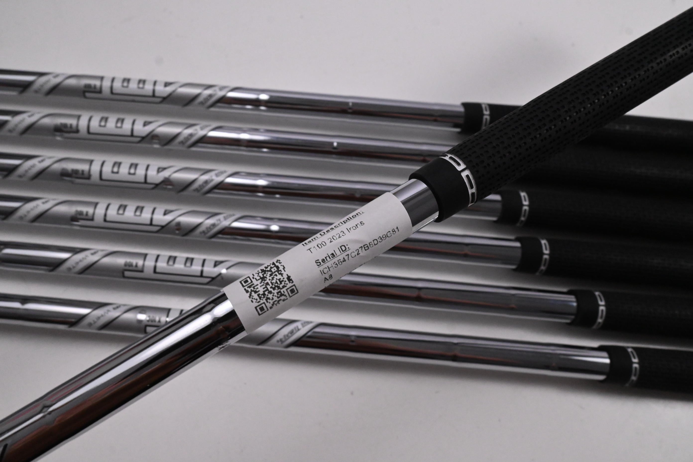 Titleist T100 2023 Irons / 4-PW / X-Flex AMT Tour White X100 Shafts