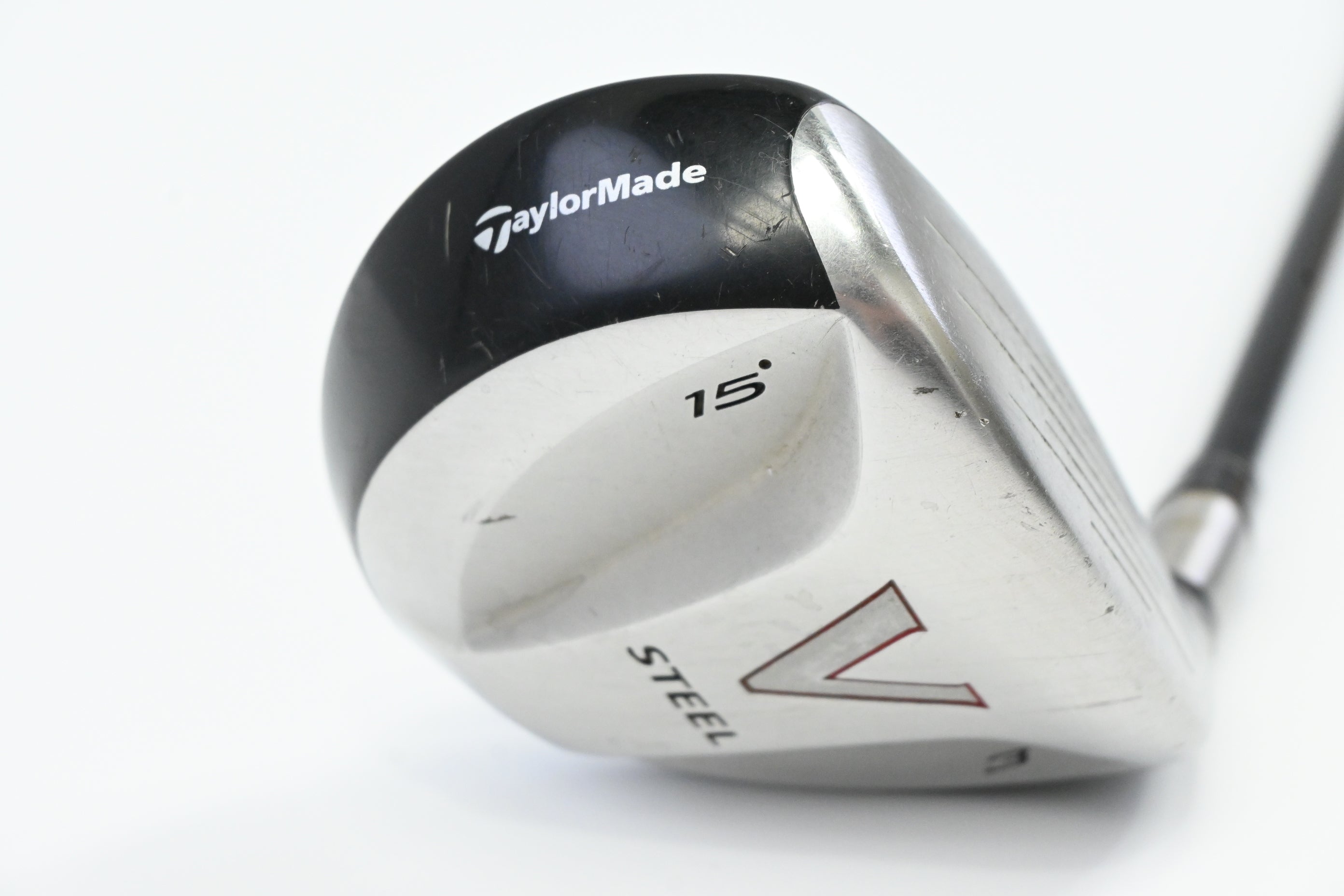 Taylormade V-Steel #3 Wood / 15 Degree / Stiff Flex TP Reax 75 Shaft
